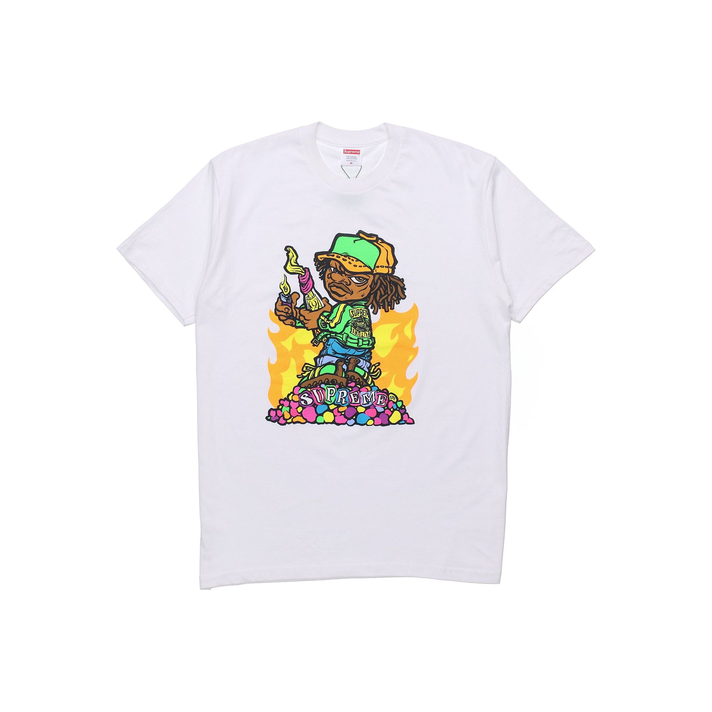 Supreme Supreme Molotov Kid Graphic T-Shirt Size M Size US M / EU 48-50 / 2 - 1 Thumbnail