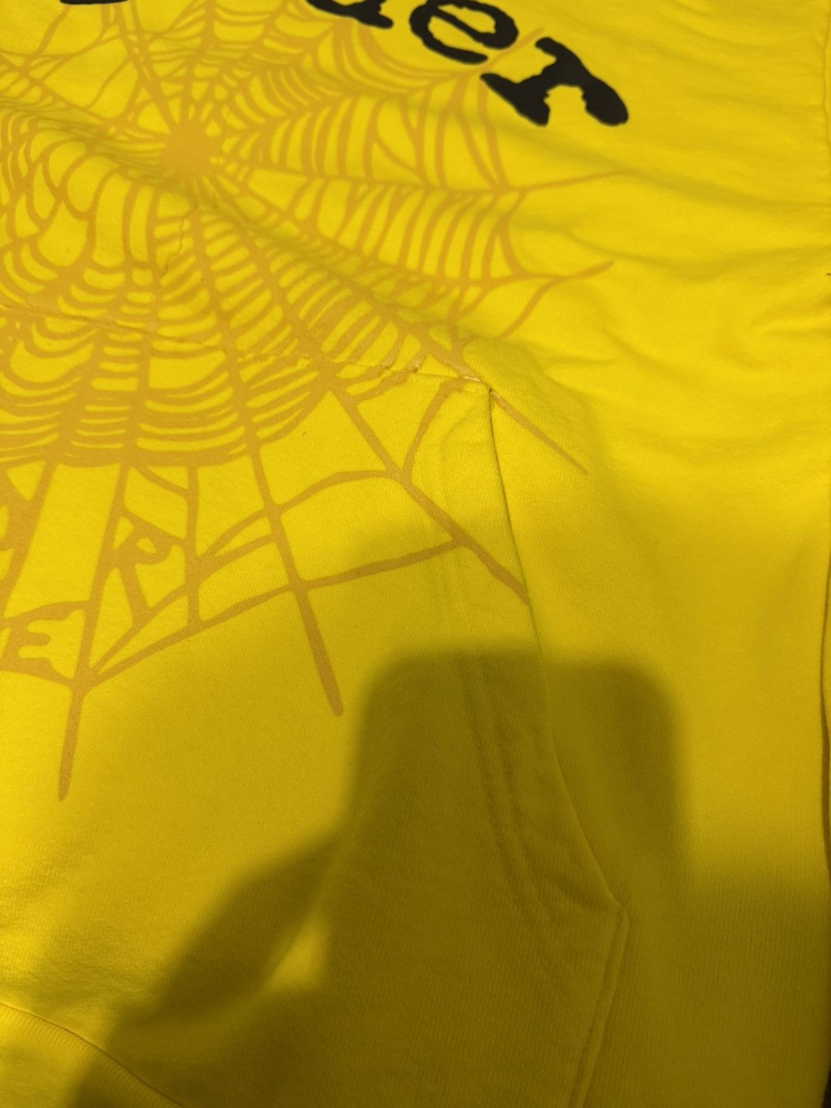 Sp5der SP5DER YELLOW LEGACY HOODIE Size US M / EU 48-50 / 2 - 3 Thumbnail