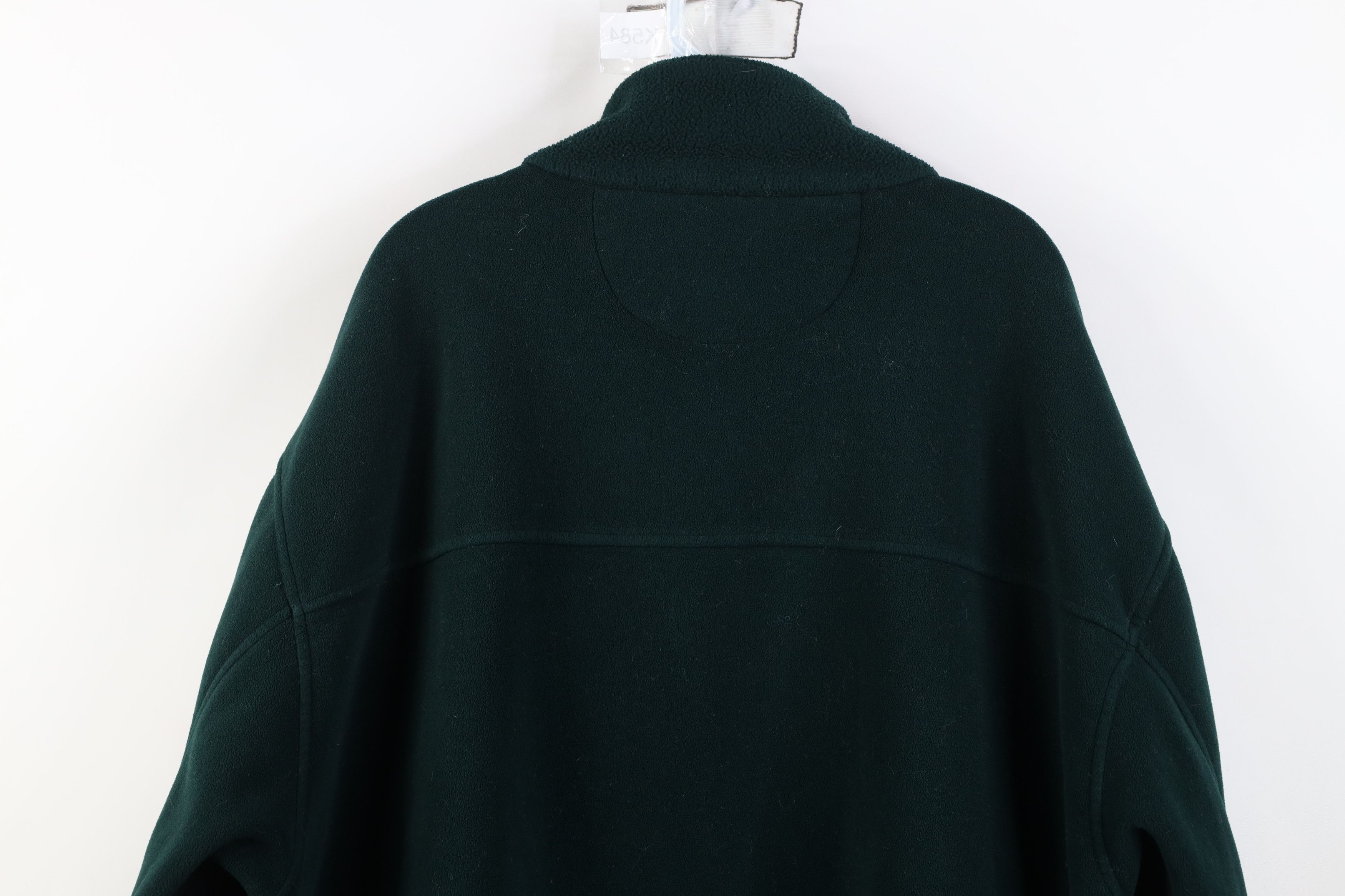 Cabelas Vintage 90s Cabelas Heavy Polartec Fleece Zip Jacket Green Size US XXL / EU 58 / 5 - 14 Thumbnail