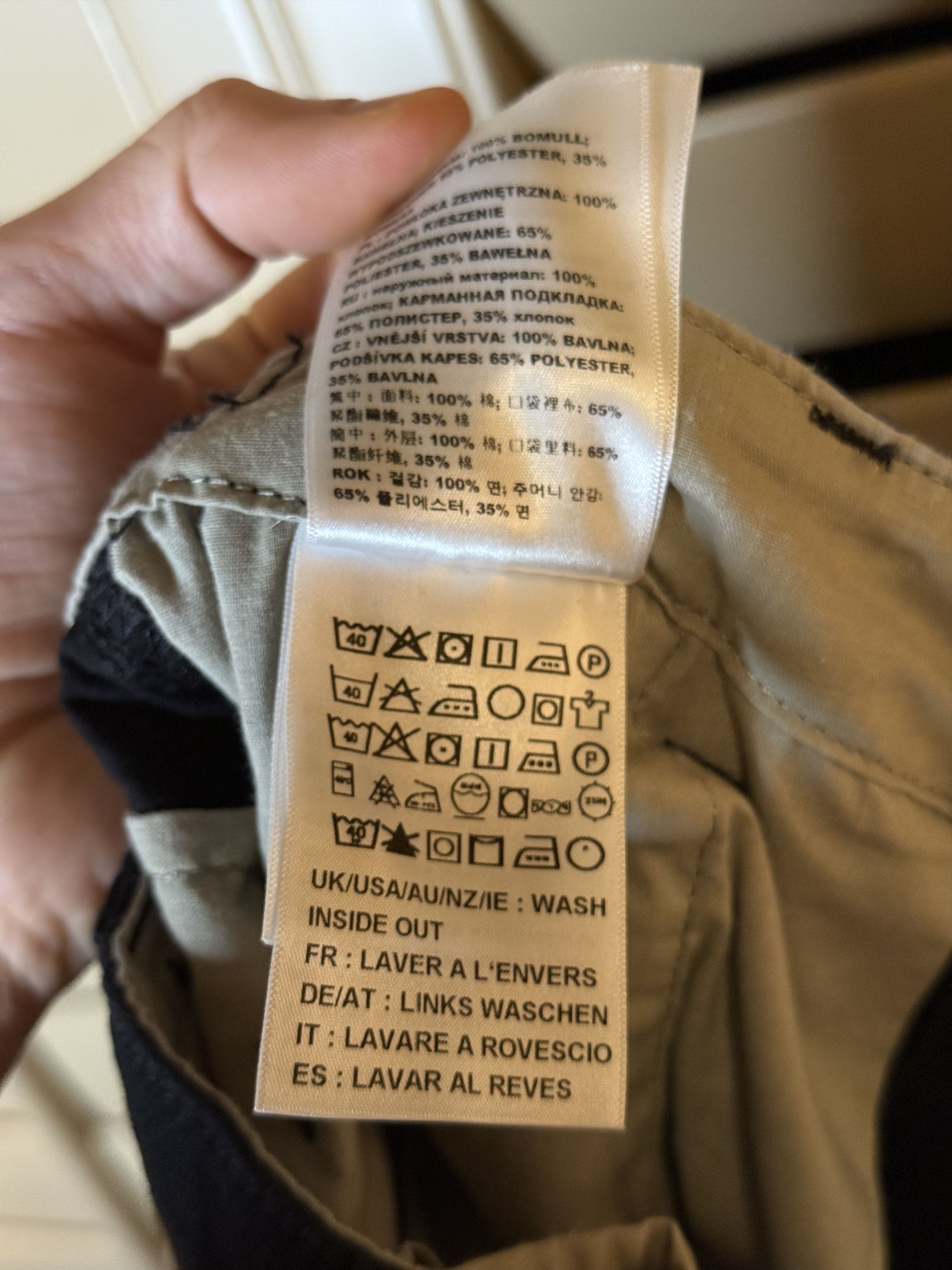 Carhartt Wip Carhartt WIP Aviation Cargo Pant Black (29x32) Size US 29 - 6 Thumbnail