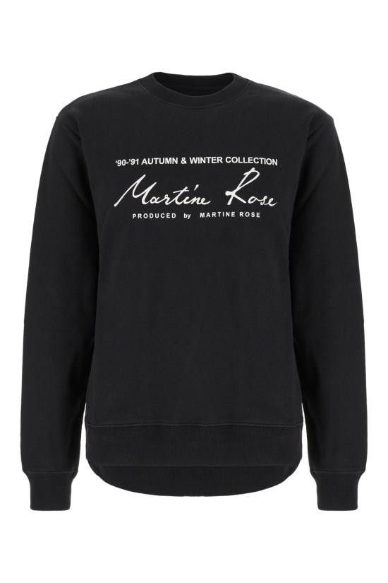 Tシャツ・カットソー MARTINE ROSE Men Hoodies CMRSS27601FL BLACK Martine Rose Men's No Hang Ups Zip Hoodie - Black - S | Coggles