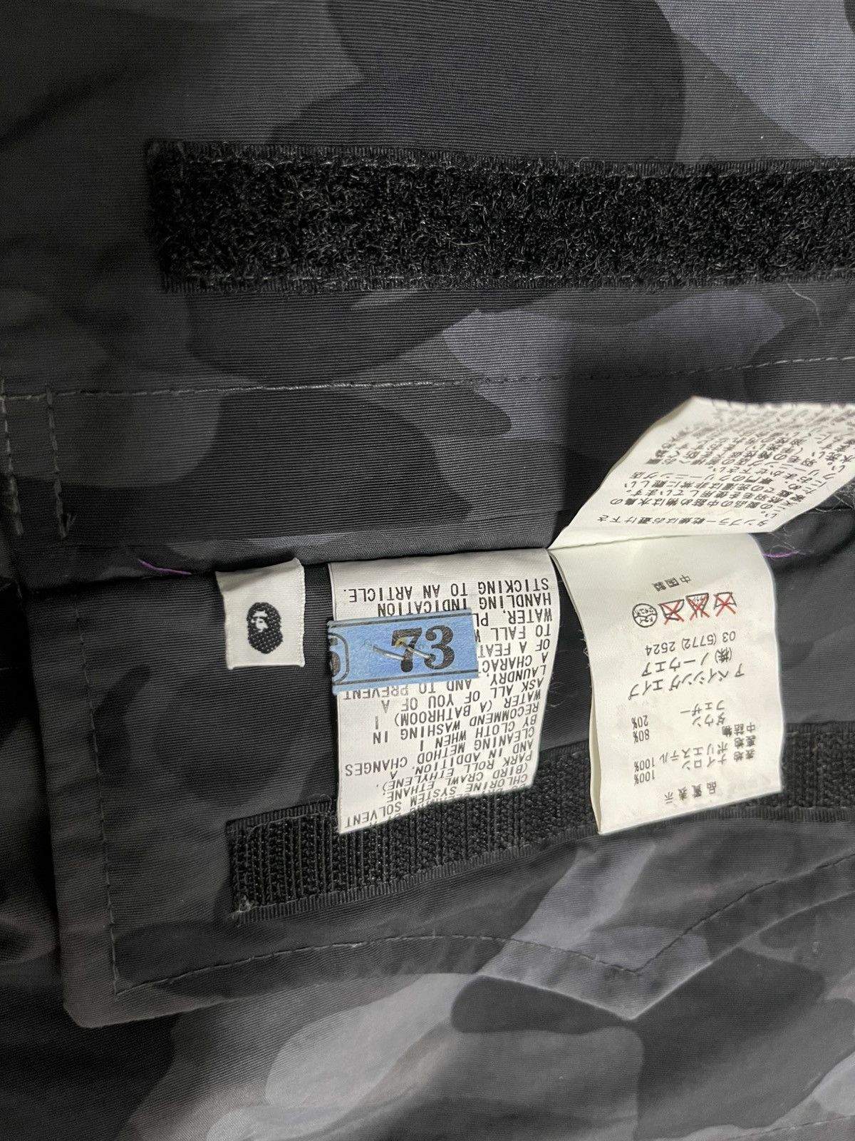 Bape A Bathing Ape Revesible Puffer Jacket Black & White Camo Size US M / EU 48-50 / 2 - 19 Thumbnail
