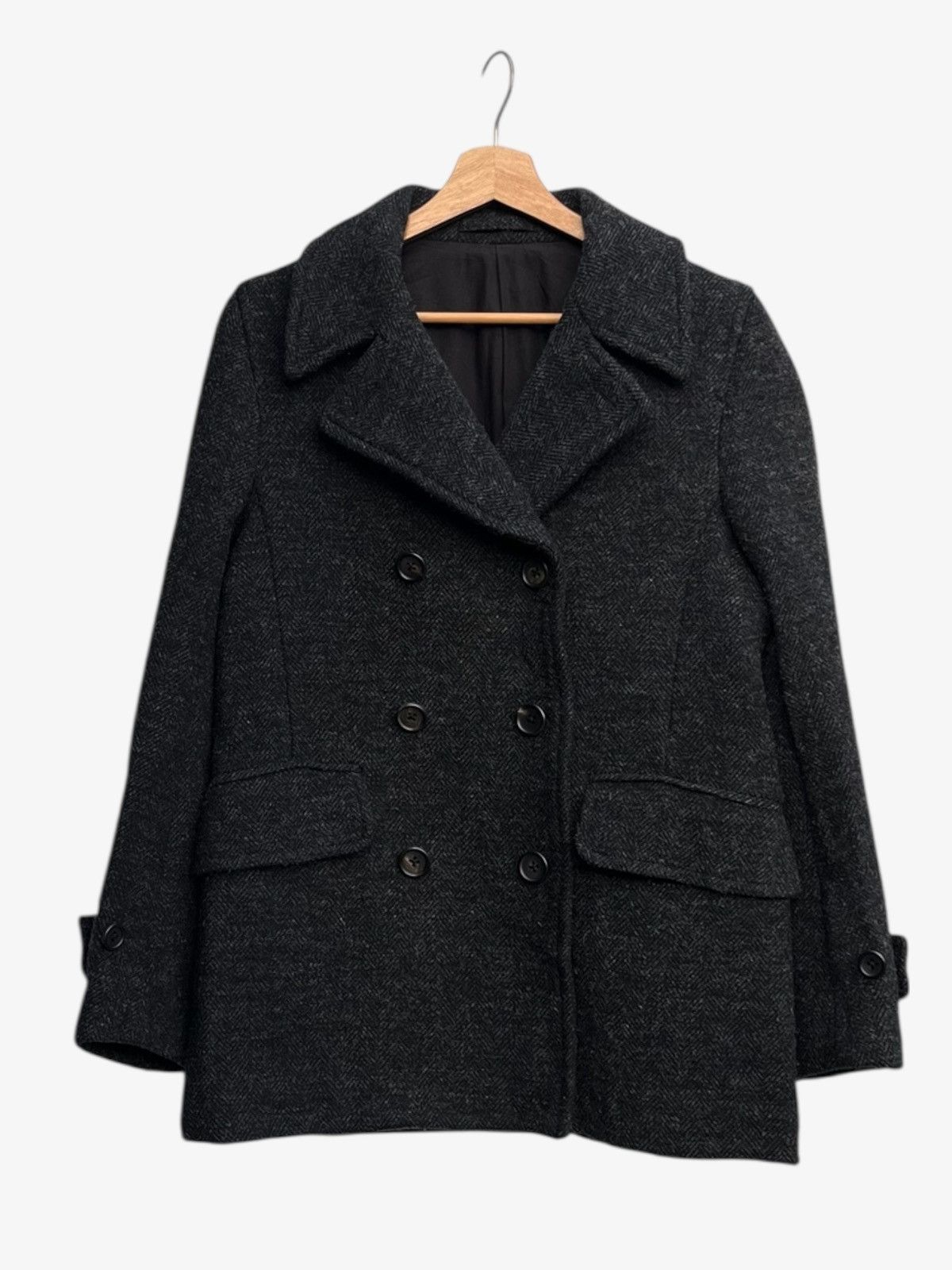 Margaret Howell Margaret Howell Wool Blend Double Breasted Coat Size US S / EU 44-46 / 1 - 2 Thumbnail