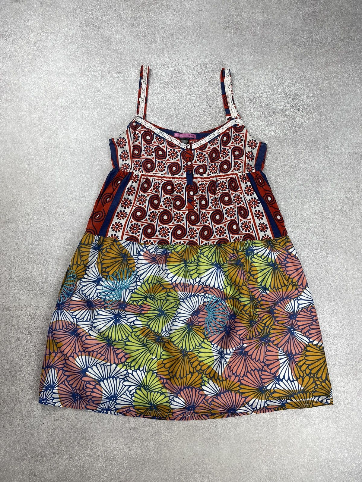 Custo Barcelona Custo Barcelona Line Cotton/Silk Dress Size 4 Size L / US 10 / IT 46 - 1 Thumbnail