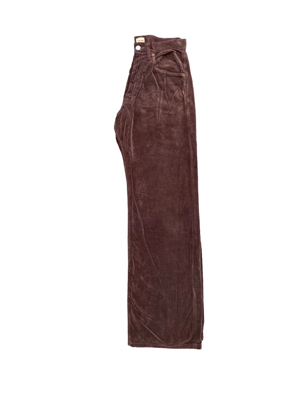 45rpm 45Rpm Velvet Baggy Pants Size US 30 / EU 46 - 3 Thumbnail