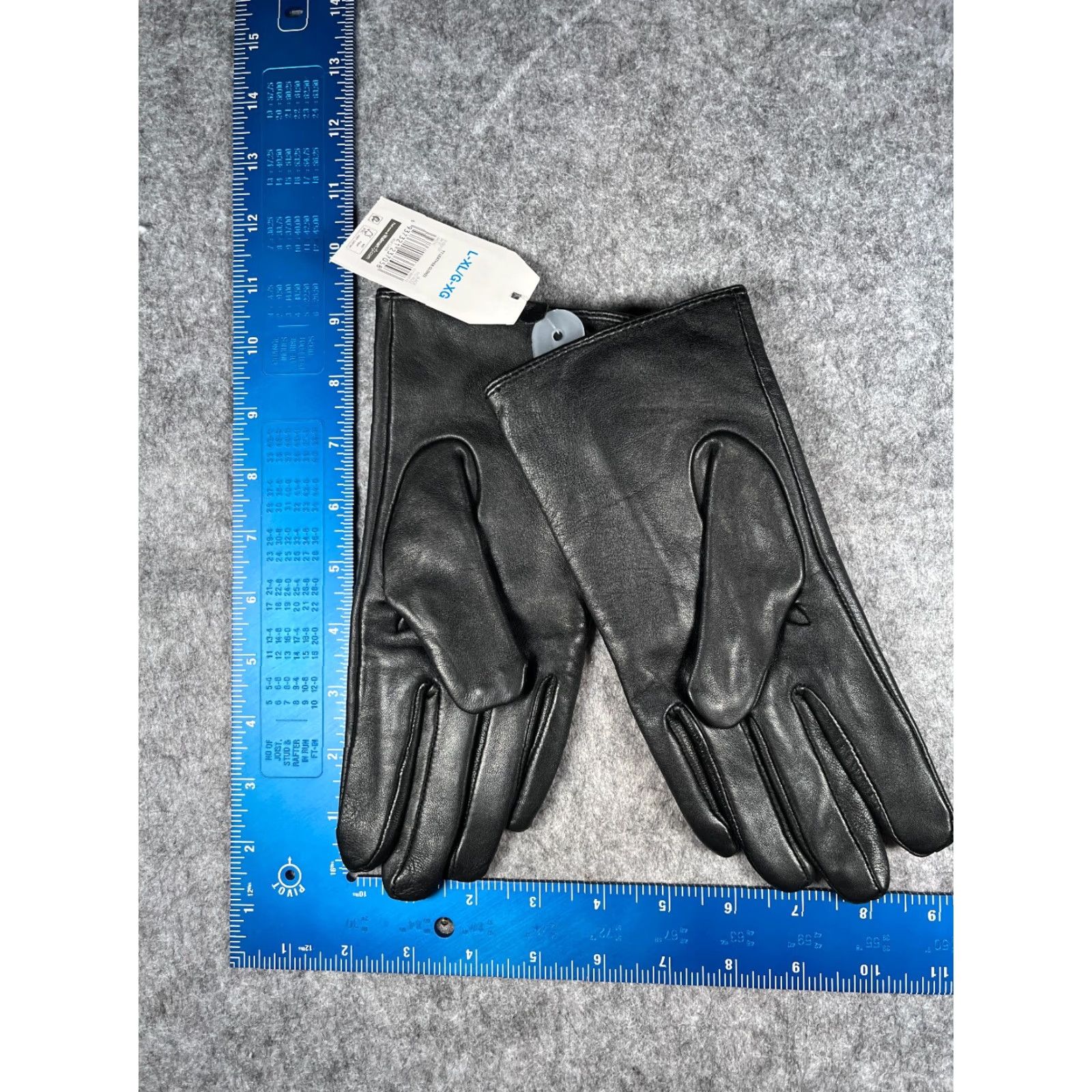 Vintage Time And Tru Gloves Women One Size Black Leather Lined NEW Glove Wrist Warm Winter Size ONE SIZE - 4 Thumbnail