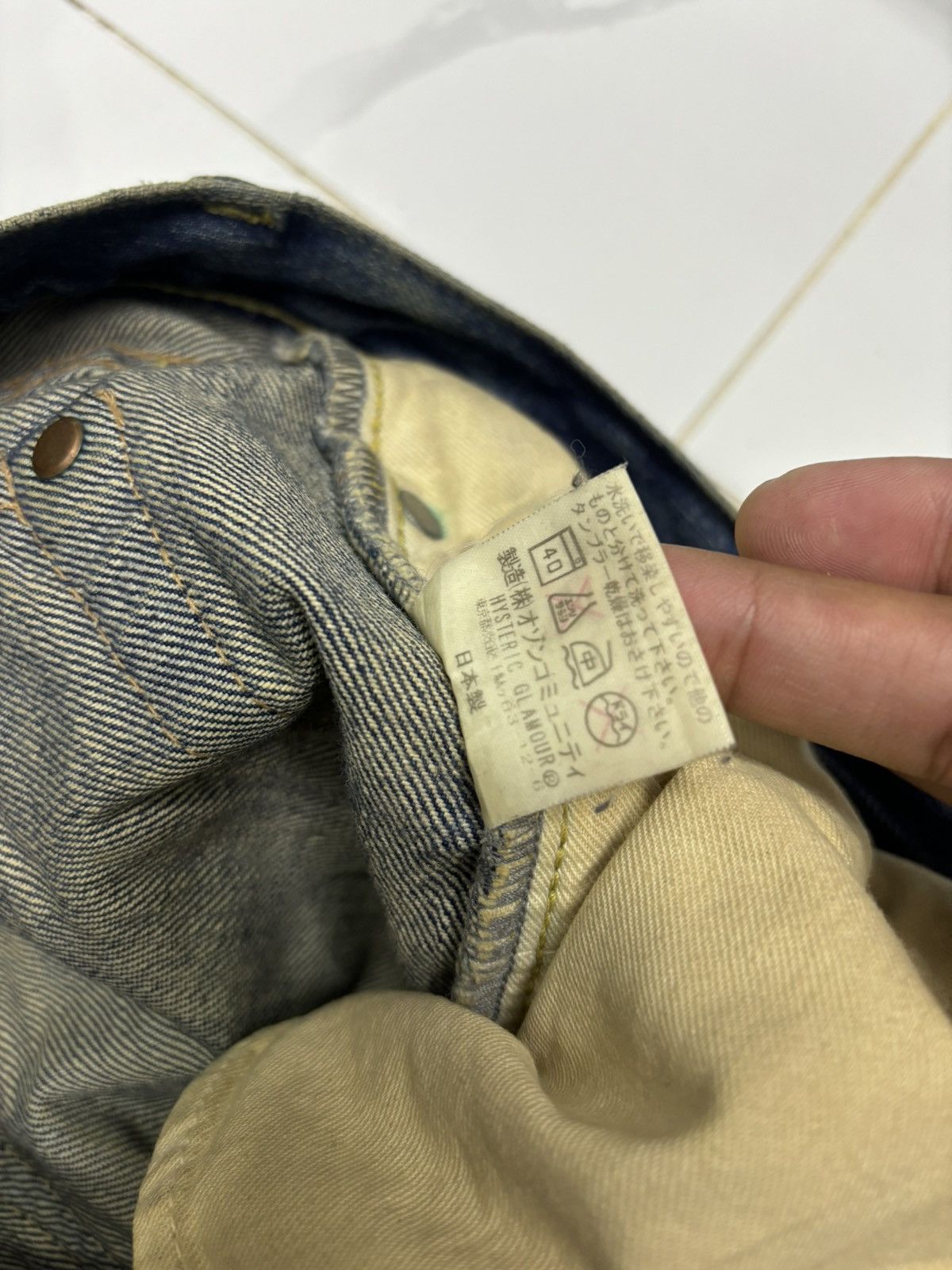 Andy Warhol × Hysteric Glamour 🔥HYSTERIC GLAMOUR X ANDY WARHOL SELVEDGE JEANS DISTRESSED Size US 34 / EU 50 - 15 Thumbnail