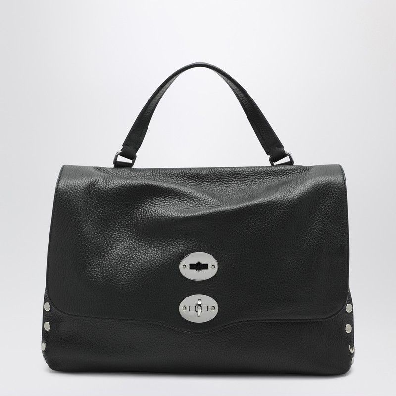 Zanellato Zanellato Medium Black Postina Bag Size ONE SIZE - 1 Thumbnail