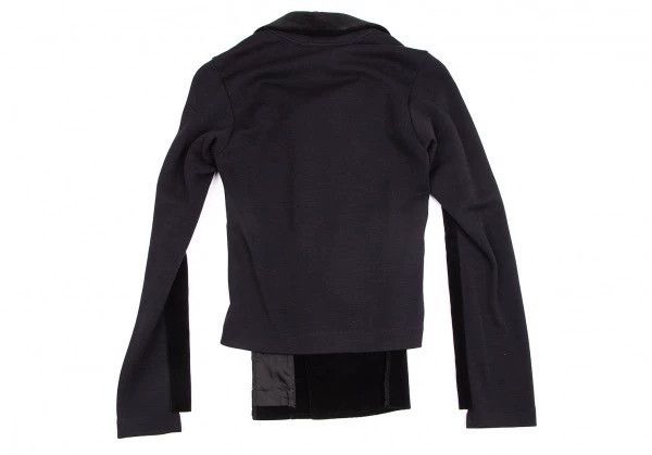 Comme des Garcons Comme des Garcons Velvet splicing double-breasted jacket Size M / US 6-8 / IT 42-44 - 7 Thumbnail