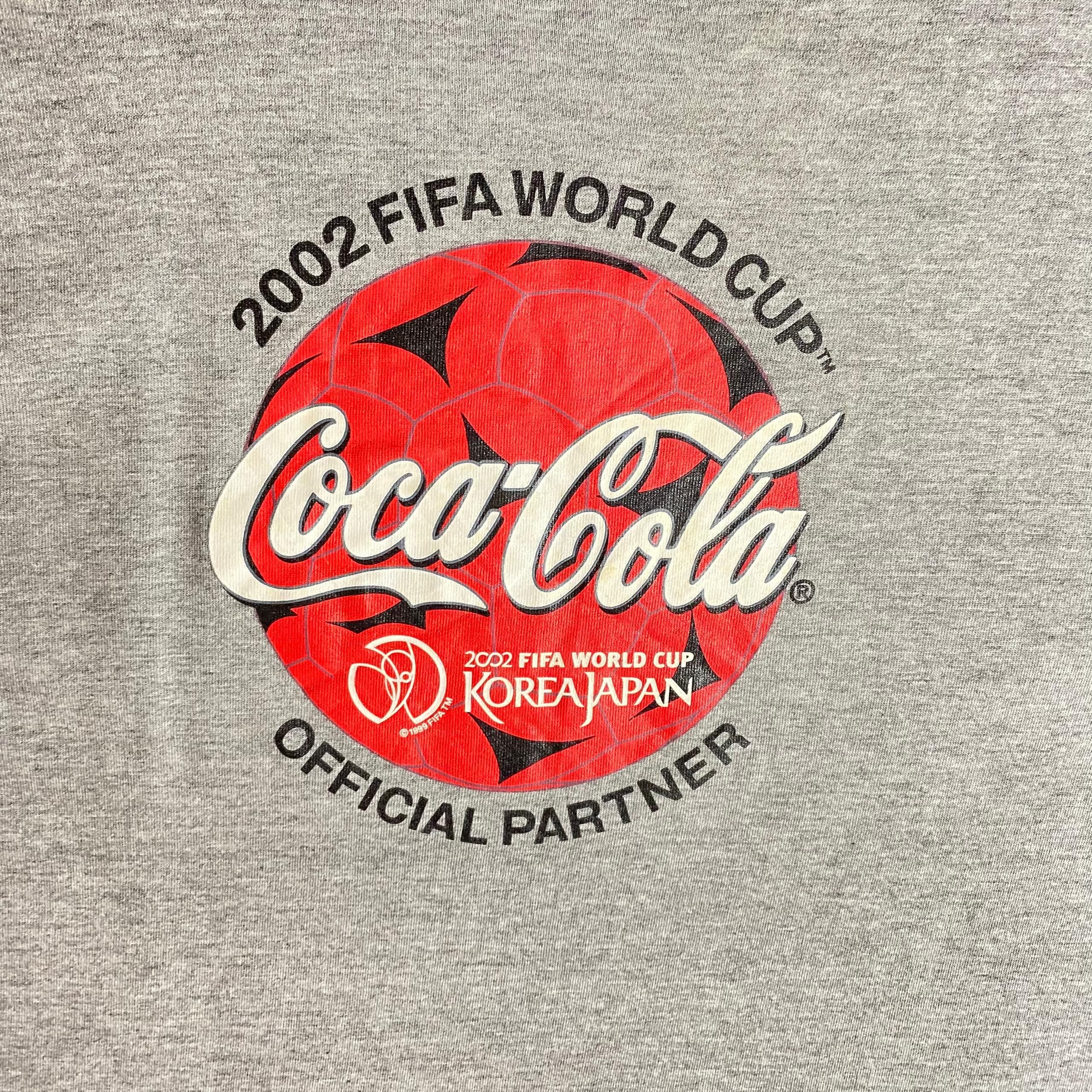 Coca Cola Vintage 2002 Coca Cola Fifa World Cup Korea Japan Tshirt Size US L / EU 52-54 / 3 - 6 Thumbnail