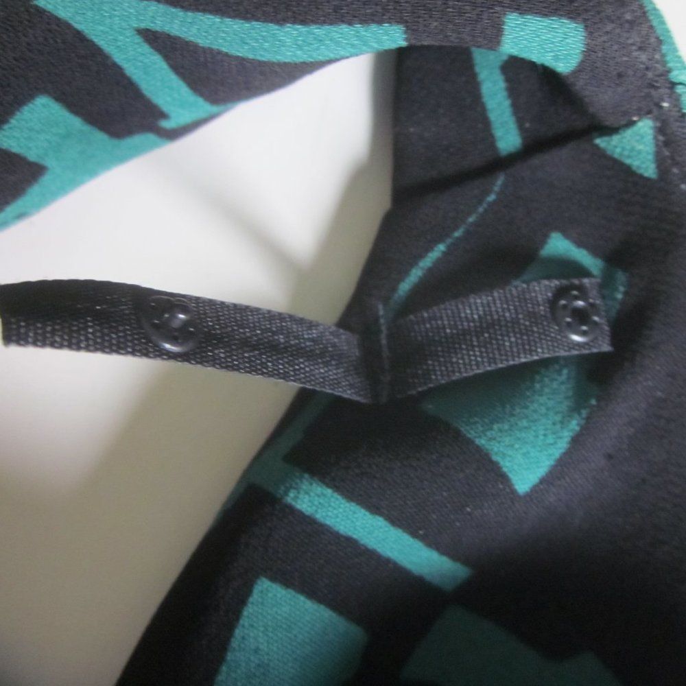 MILLY Milly Womens Green Black Business Sheath Dress Size 6 Size M / US 6-8 / IT 42-44 - 11 Thumbnail