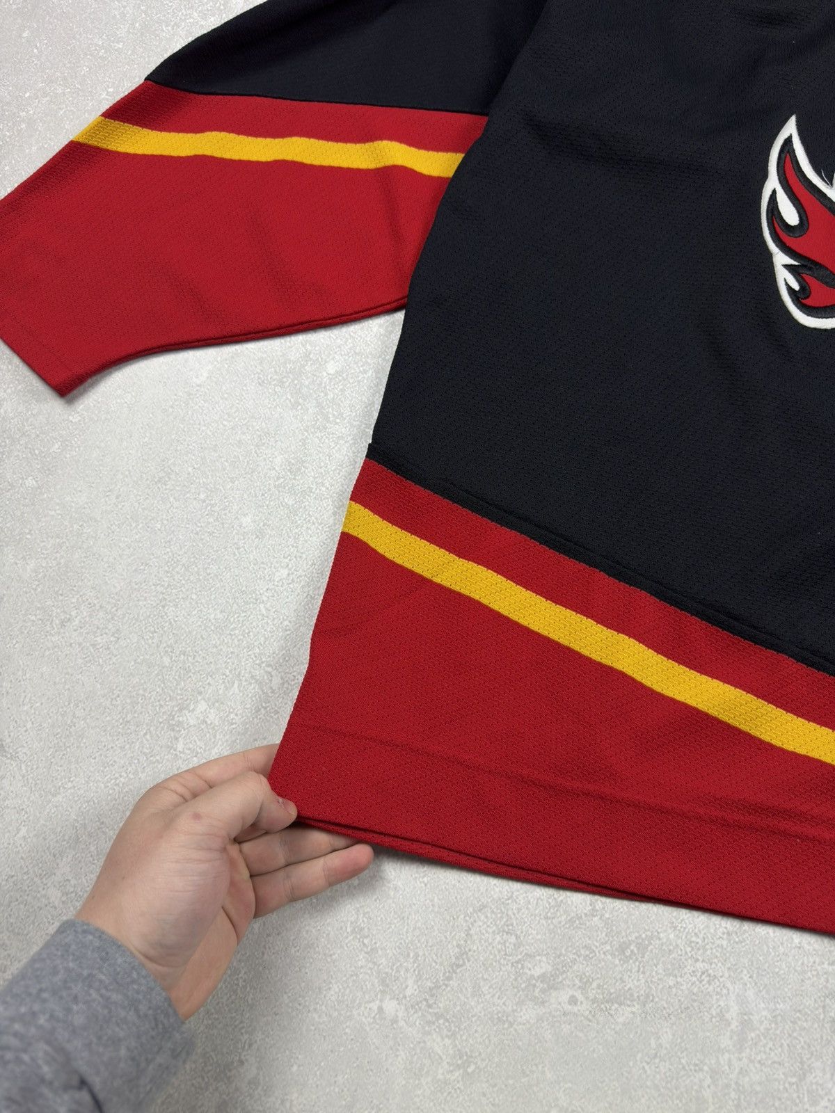 NHL Vintage 90s NHL Calgary Flames Koho Hockey Jersey Horse Logo Size US XL / EU 56 / 4 - 10 Thumbnail