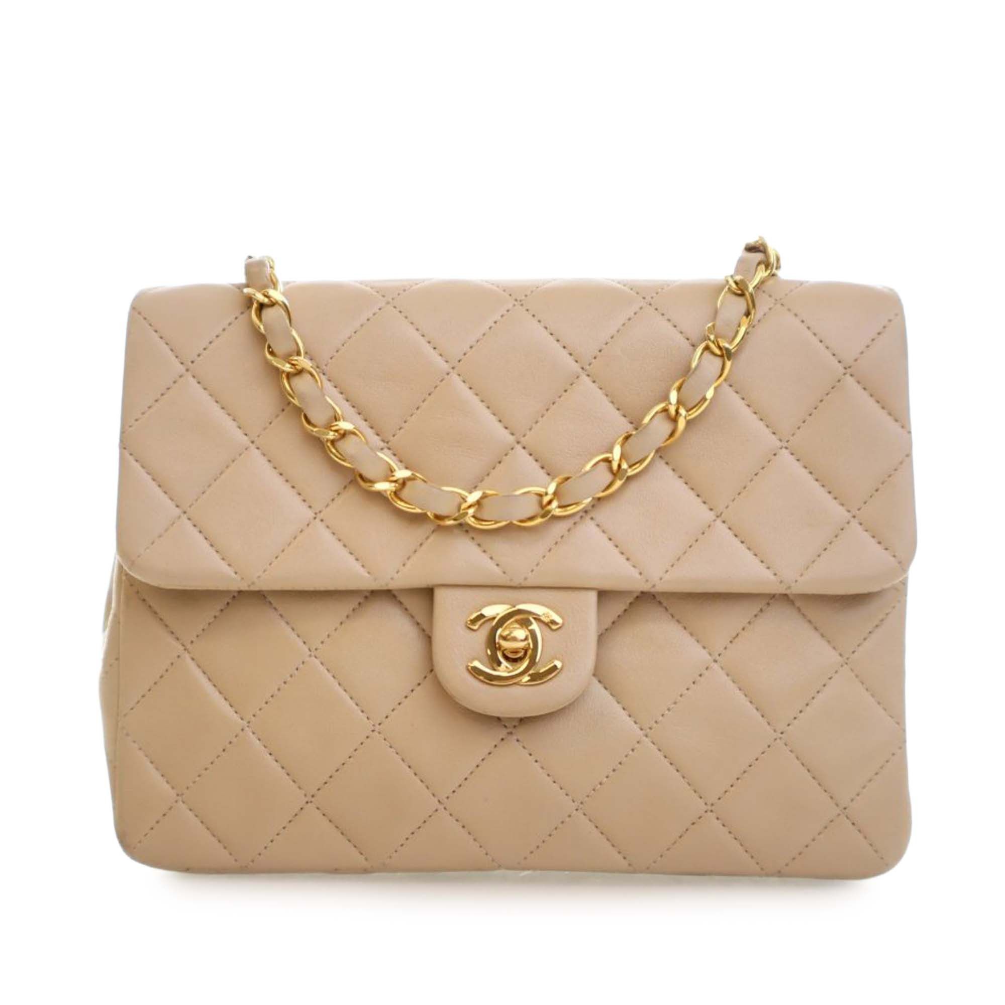Chanel Small Square Quilted Lambskin Flap Size ONE SIZE - 1 Thumbnail
