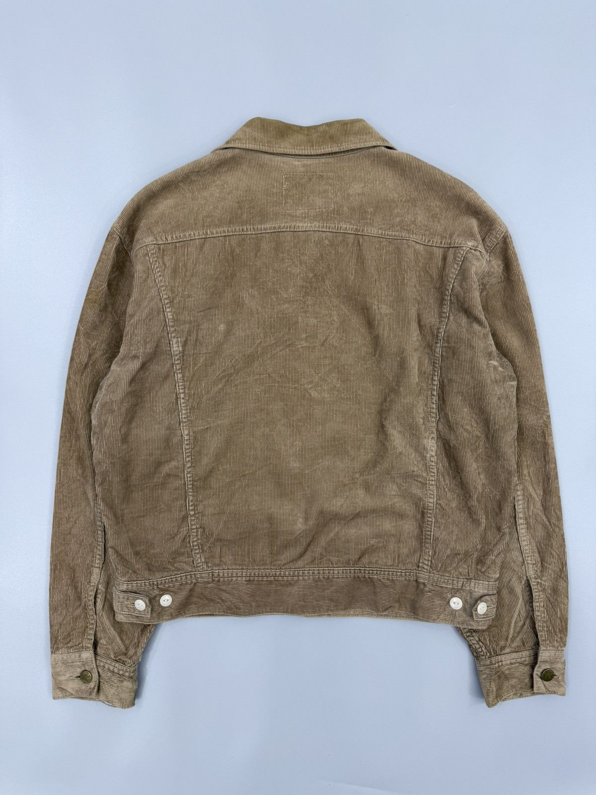 Lee Vintage 80s - 90s LEE Westerner Corduroy Brown Jacket Size US L / EU 52-54 / 3 - 9 Thumbnail