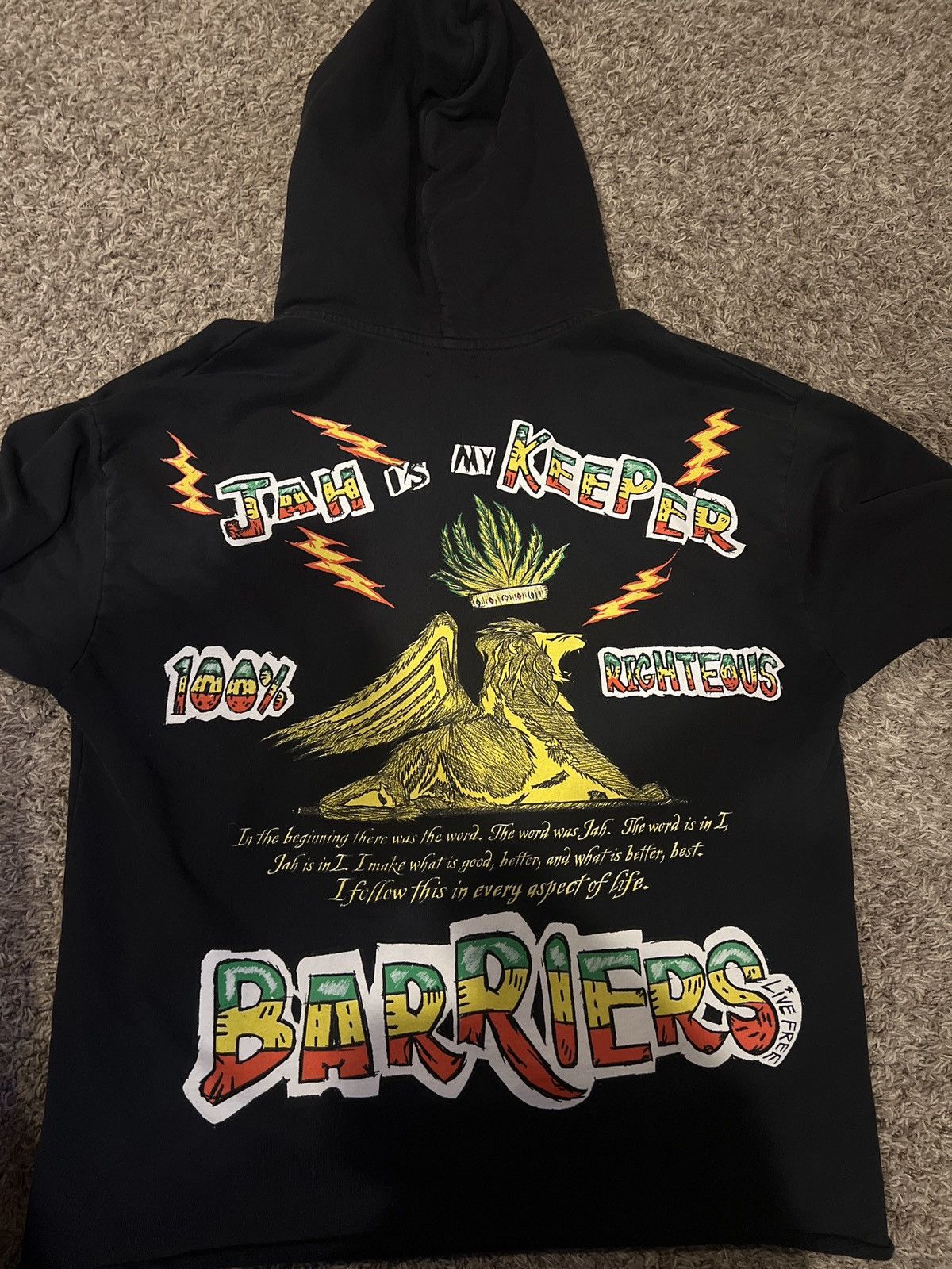 Barriers Barriers peter tosh hoodie Size US XXL / EU 58 / 5 - 2 Thumbnail