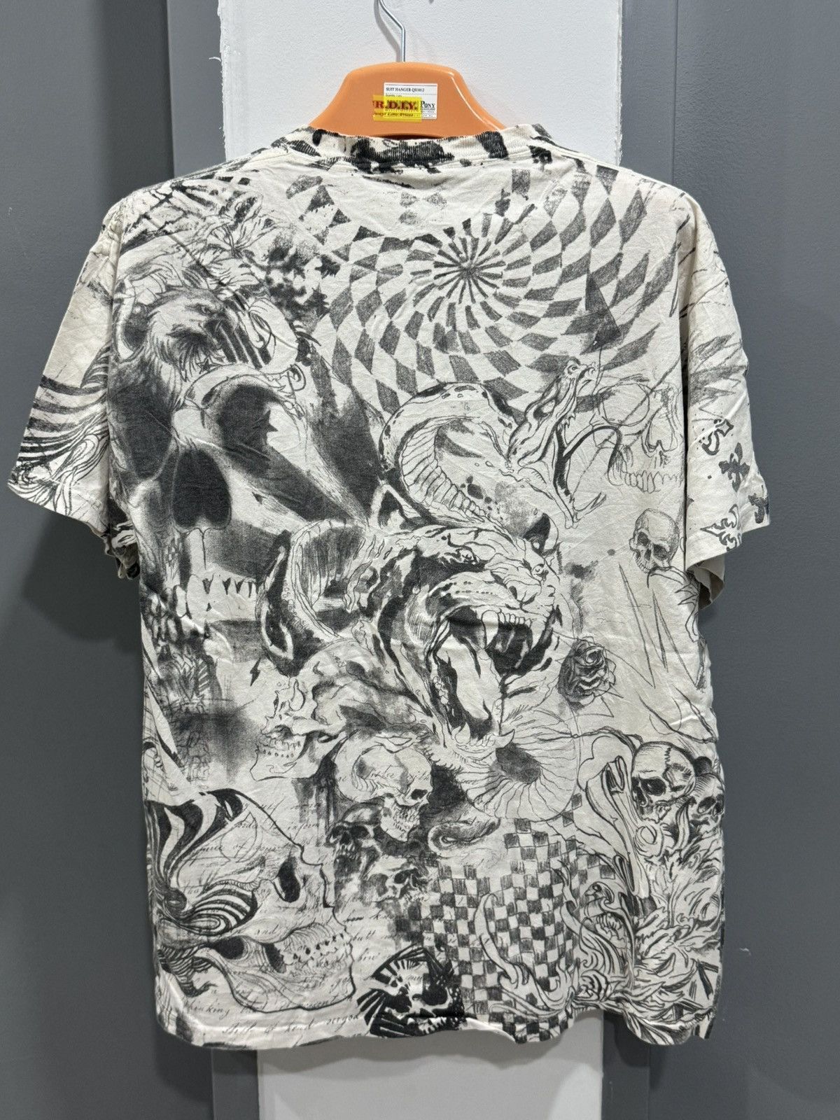 Vintage Skuul - full print tshirt Size US L / EU 52-54 / 3 - 8 Thumbnail