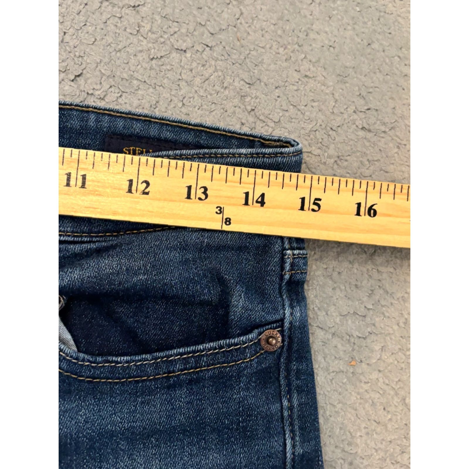Lucky Brand Lucky Brand Jeans Womens 8/29 Stella Skinny Medium Wash Blue Denim Stretch Size 30" / US 8 / IT 44 - 4 Thumbnail