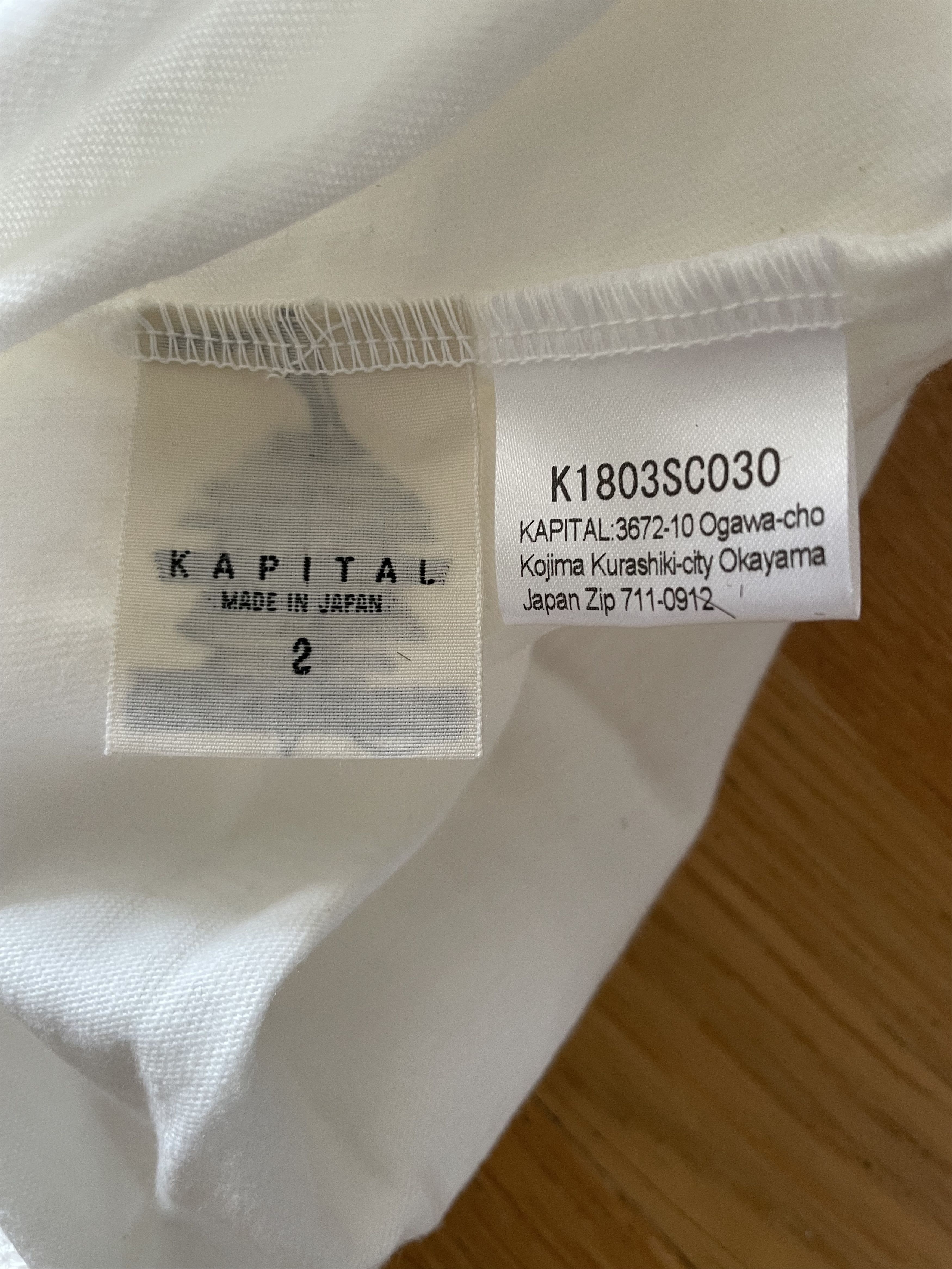 Kapital Kapital Sleep T-Shirt Size US M / EU 48-50 / 2 - 5 Thumbnail