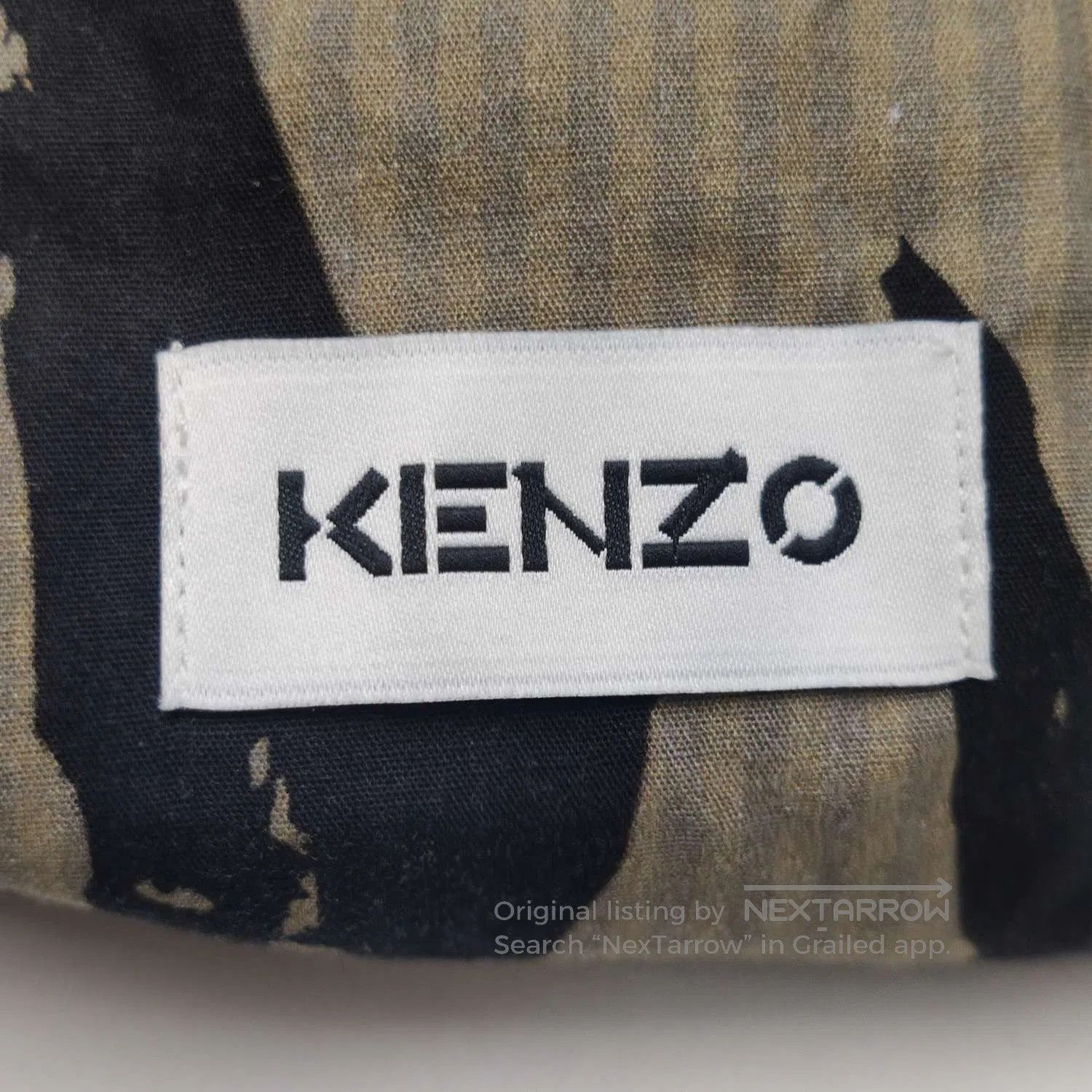 Kenzo Kenzo Cotton Abstract Print Lapel Shirt L/40. Size US L / EU 52-54 / 3 - 1 Thumbnail