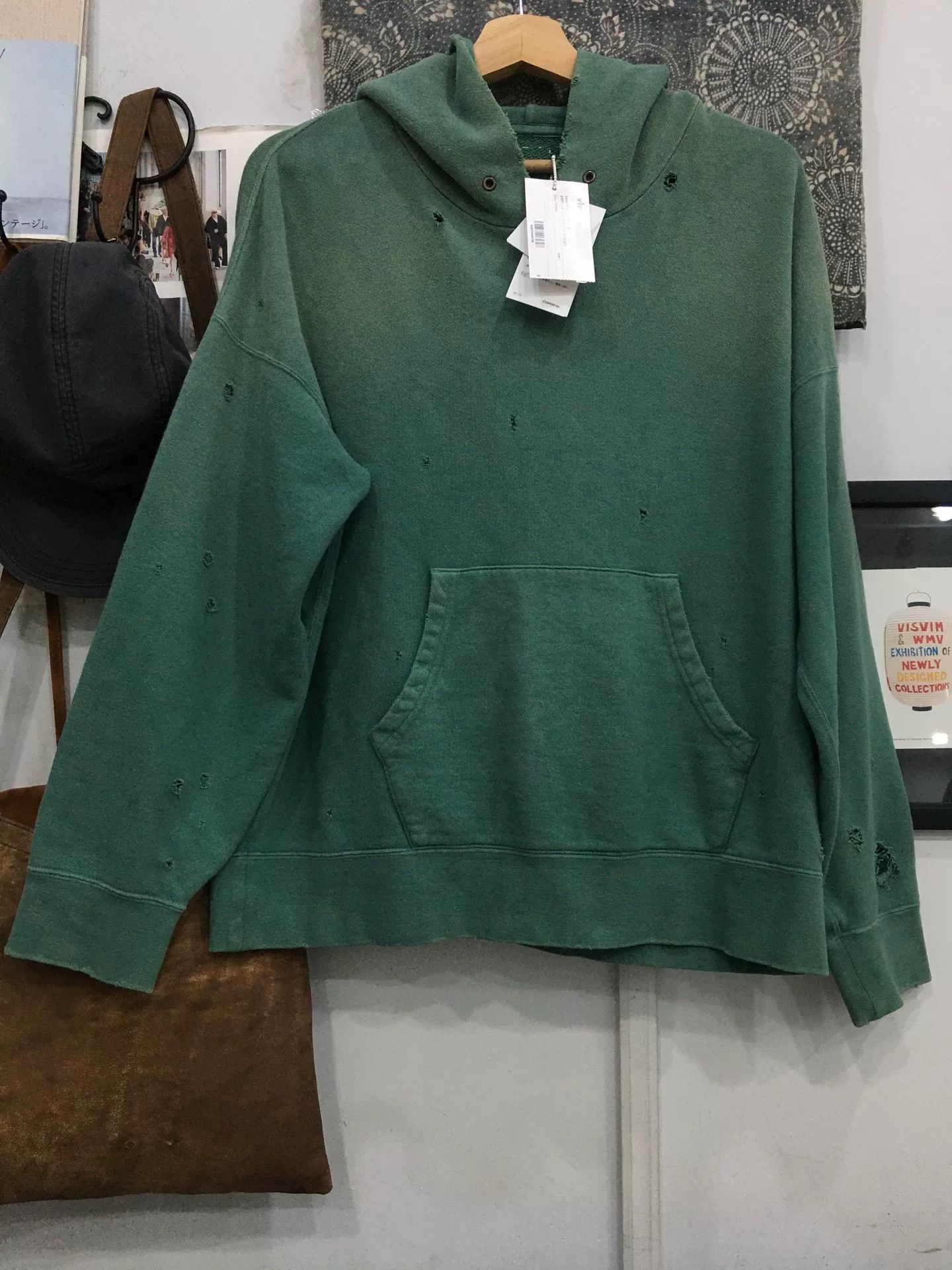 Visvim visvim amplus hoodie p.o. crash green Size US S / EU 44-46 / 1 - 1 Thumbnail