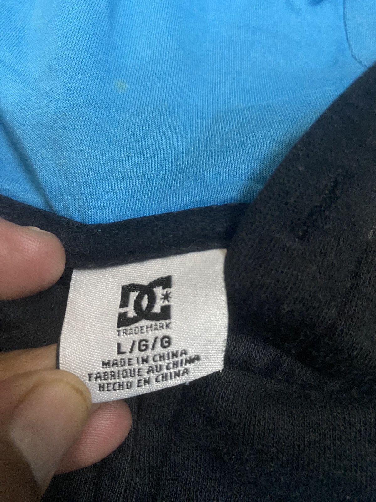 DC DC skate big logo zipped hoodies Size US M / EU 48-50 / 2 - 6 Thumbnail