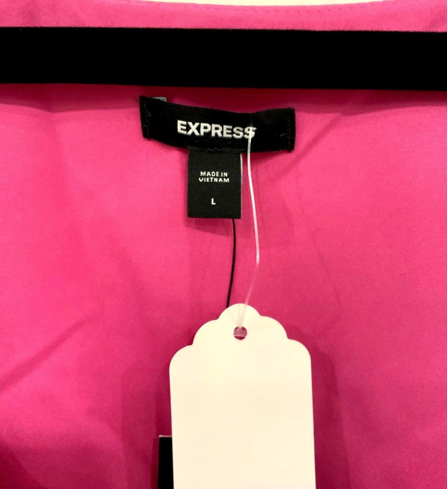Express Stylish Express Puff Sleeve Top - Size L Size L / US 10 / IT 46 - 3 Thumbnail