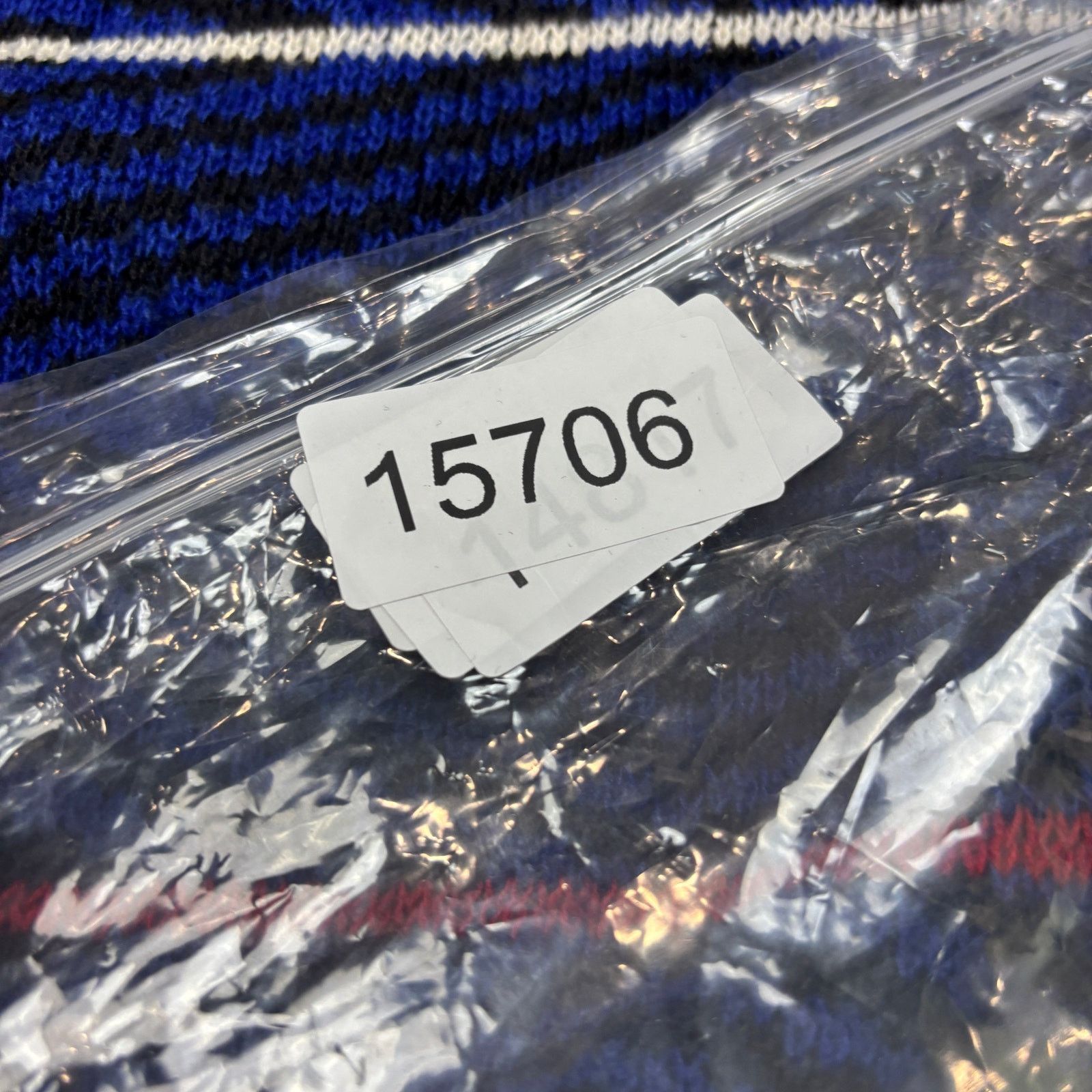 Vintage × Yves Saint Laurent VTG Yves Saint Laurent Wool 3D Stripe Sweater Men's Medium Size US M / EU 48-50 / 2 - 9 Thumbnail