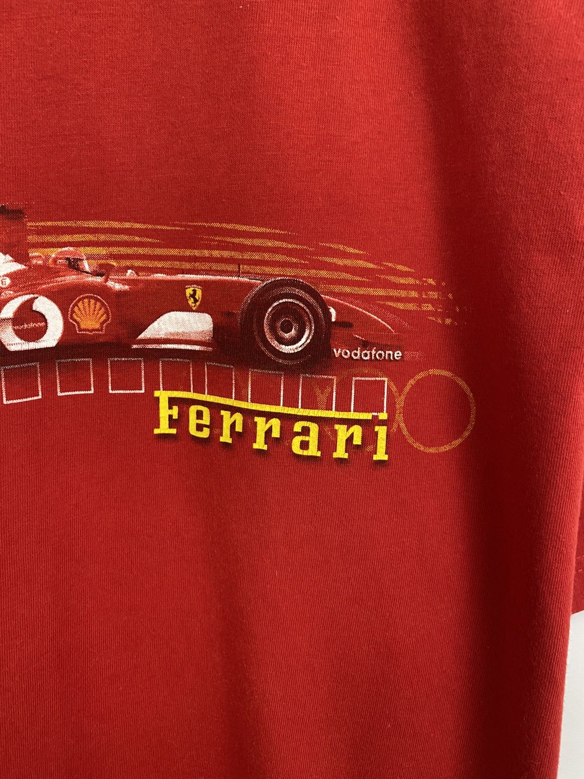 Ferrari 🇮🇹 Vintage 1996 Ferrari Racing F1 Graphic Big logo T-Shirt Size US M / EU 48-50 / 2 - 6 Thumbnail