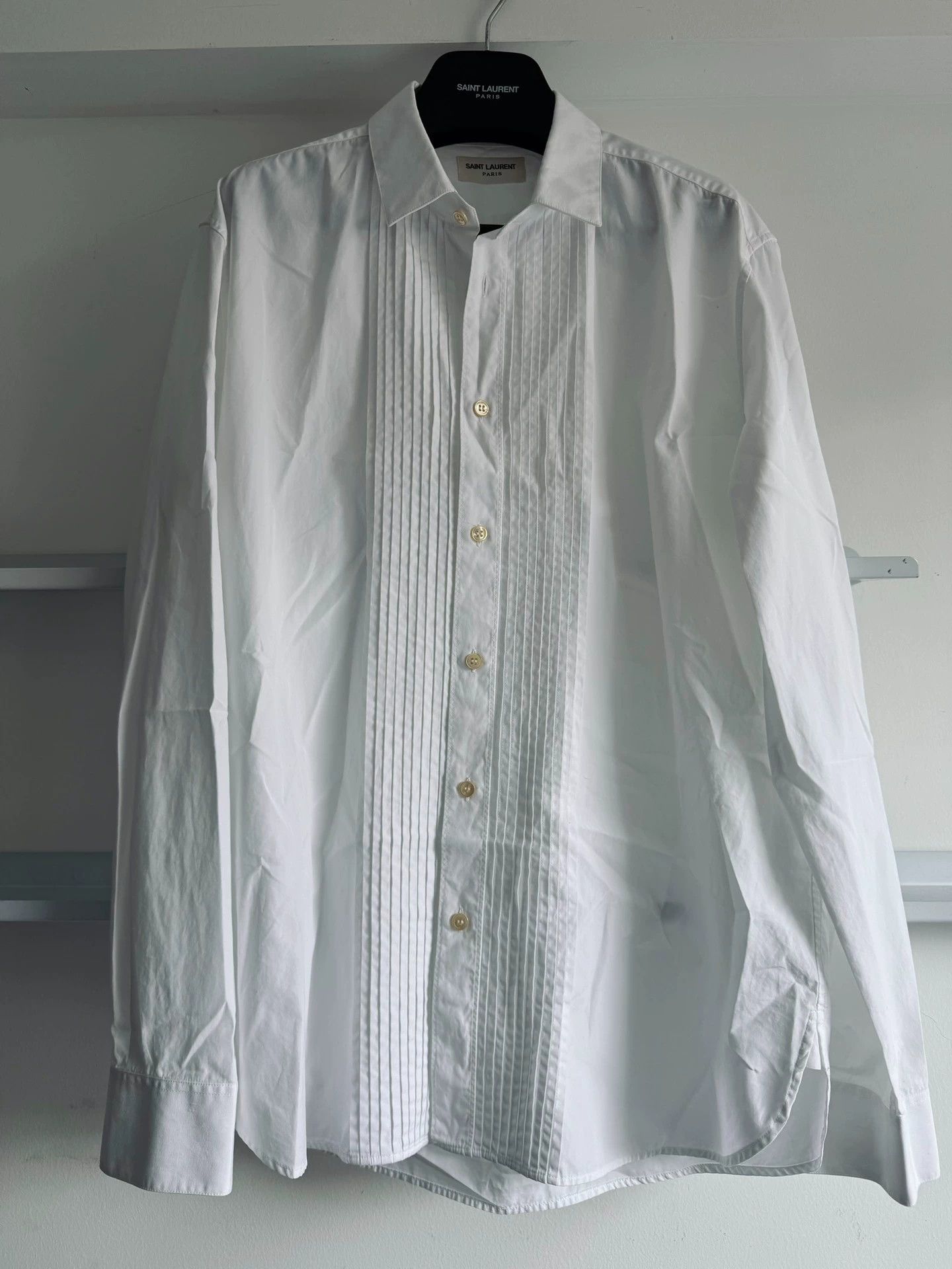 Saint Laurent Paris 16ss organ shirt