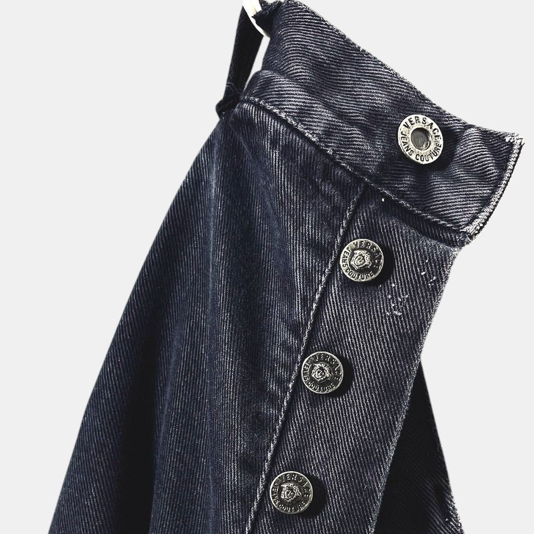 Versace Jeans Couture Versace Jeans Couture dark denim Y2K-FASHIONELLA Size US 32 / EU 48 - 6 Thumbnail
