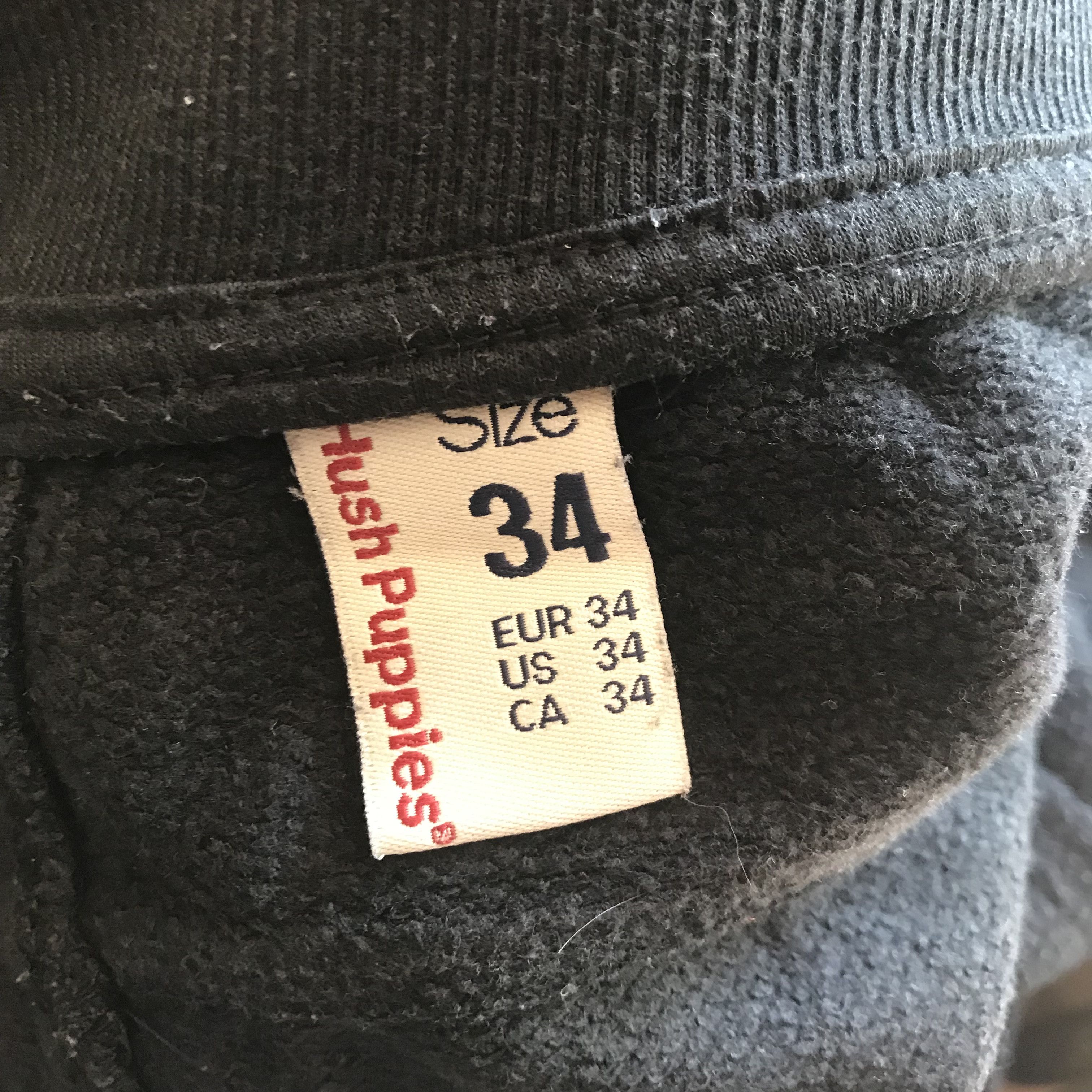 Hush Puppies Hush Puppies Black Jogger pants trainning pants Size 34 Size US 34 / EU 50 - 2 Thumbnail