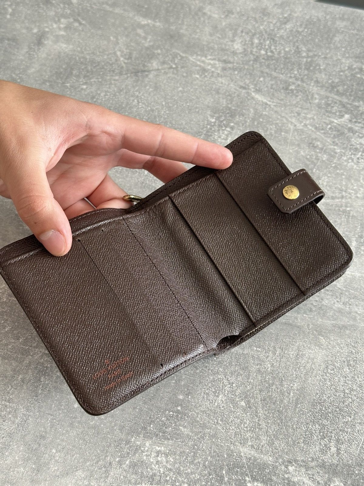Louis Vuitton Louis Vuitton Threefold Damier Ebene Compact Zippy Wallet Size ONE SIZE - 17 Thumbnail