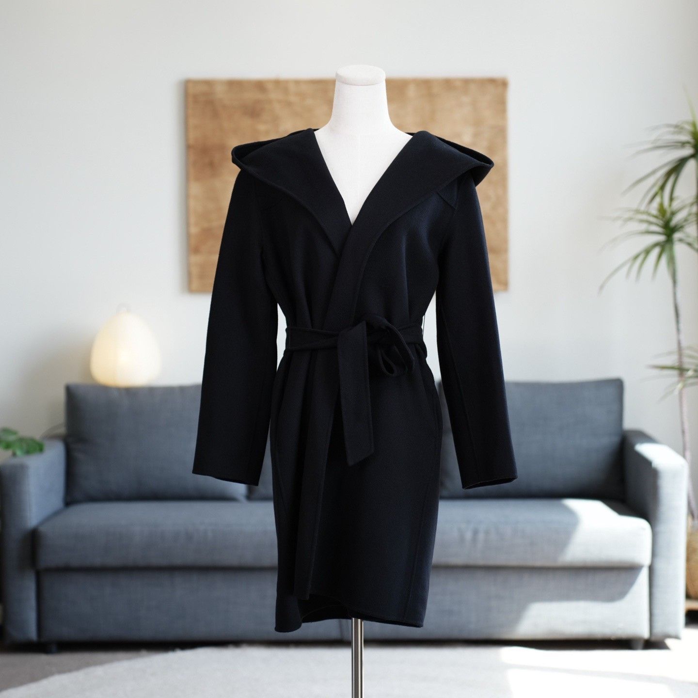 Max Mara Max Mara Black Coat it_40 Women Size S / US 4 / IT 40 - 1 Thumbnail