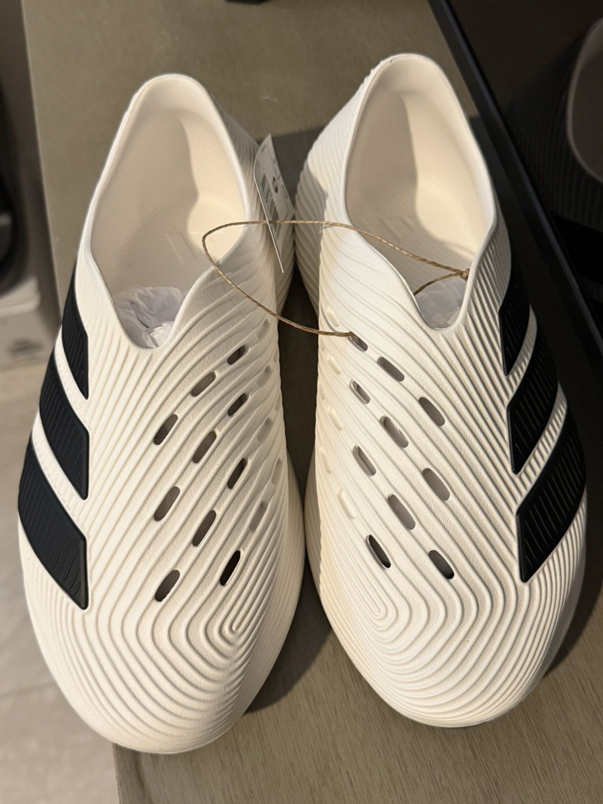 Adidas Size 6 - adidas Purechill Runner White Core Black Size US 6 / EU 39 - 6 Thumbnail