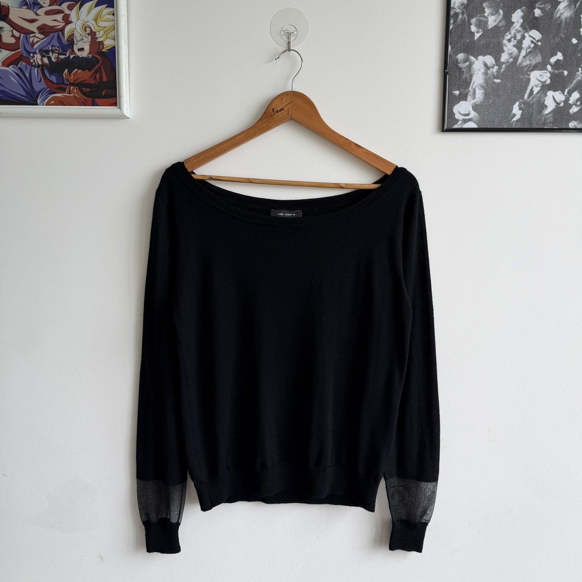 Cop Copine Berry Pull Mesh Sweater