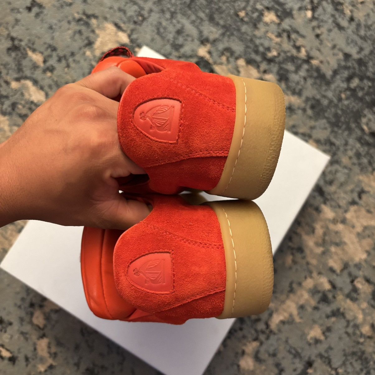 Lanvin Lanvin Curb Suede Sneaker Size 44 (11US) Worn Lightly Og All Size US 11 / EU 44 - 4 Thumbnail