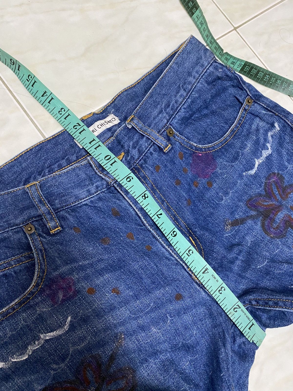 Issey Miyake Tsumori Chisato Denim Jeans Size US 31 - 8 Thumbnail