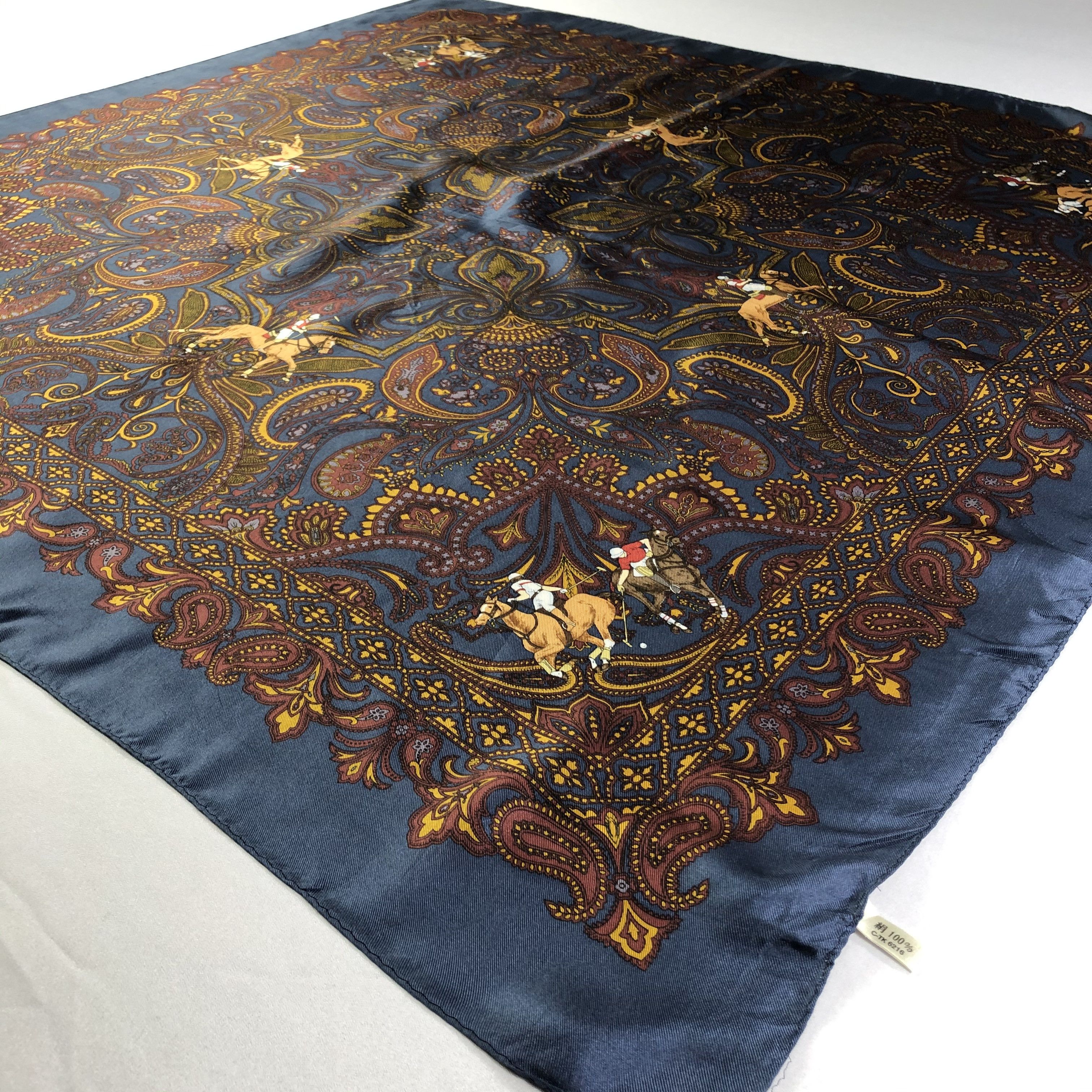 Vintage Vintage Silk Scarf Size ONE SIZE - 3 Thumbnail