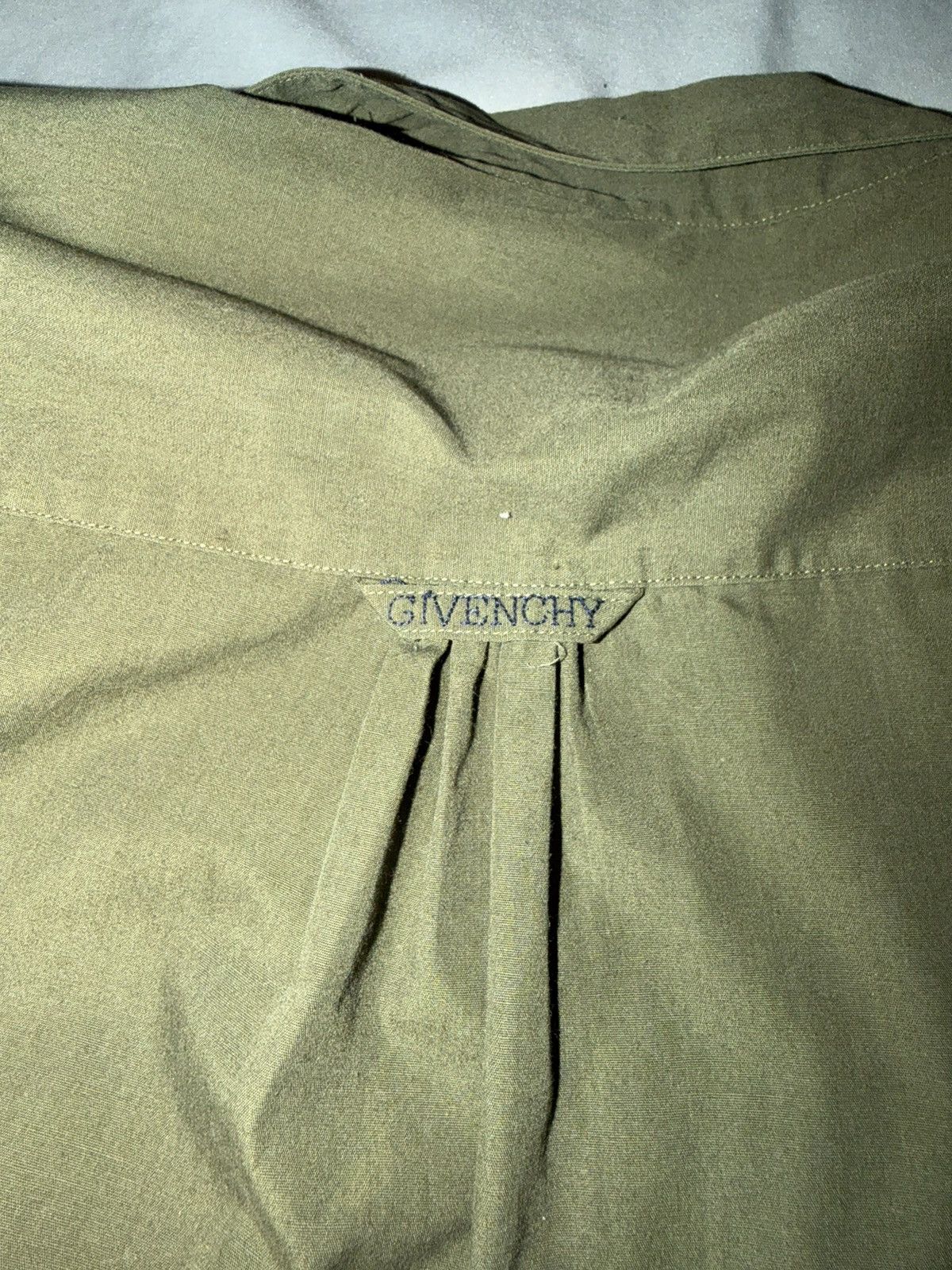 Givenchy Givenchy Men’s Green Button Up Vintage Rare Size US M / EU 48-50 / 2 - 3 Thumbnail