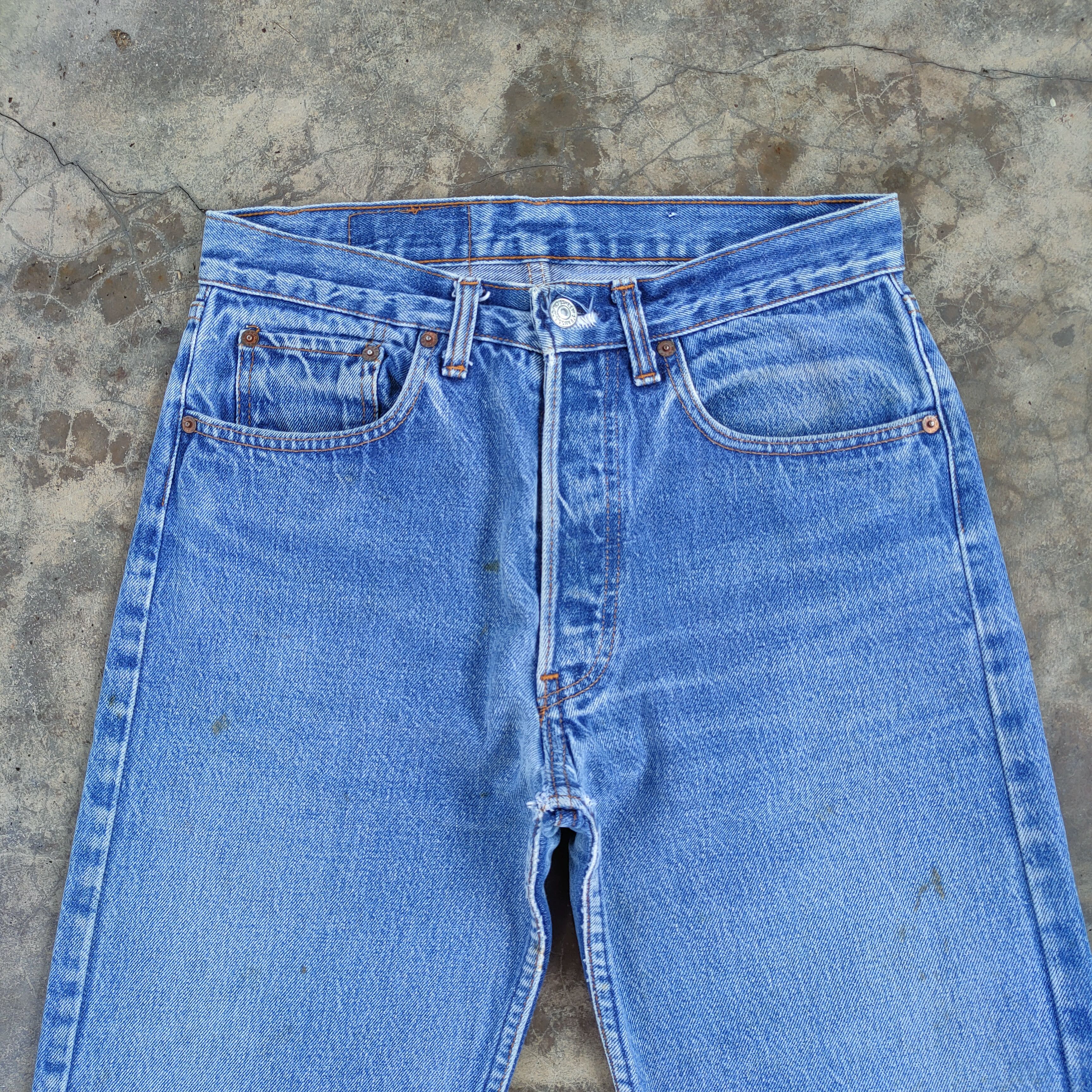 Levi's Vintage Clothing W30 VINTAGE LEVI'S 501 00' DISTRESSED JEANS DENIM PANTS Size US 30 / EU 46 - 4 Thumbnail