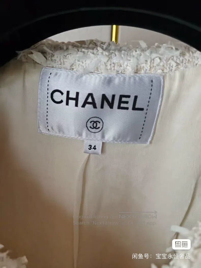 Chanel Chanel White coat Size XXS / US 00 / IT 34 - 5 Thumbnail