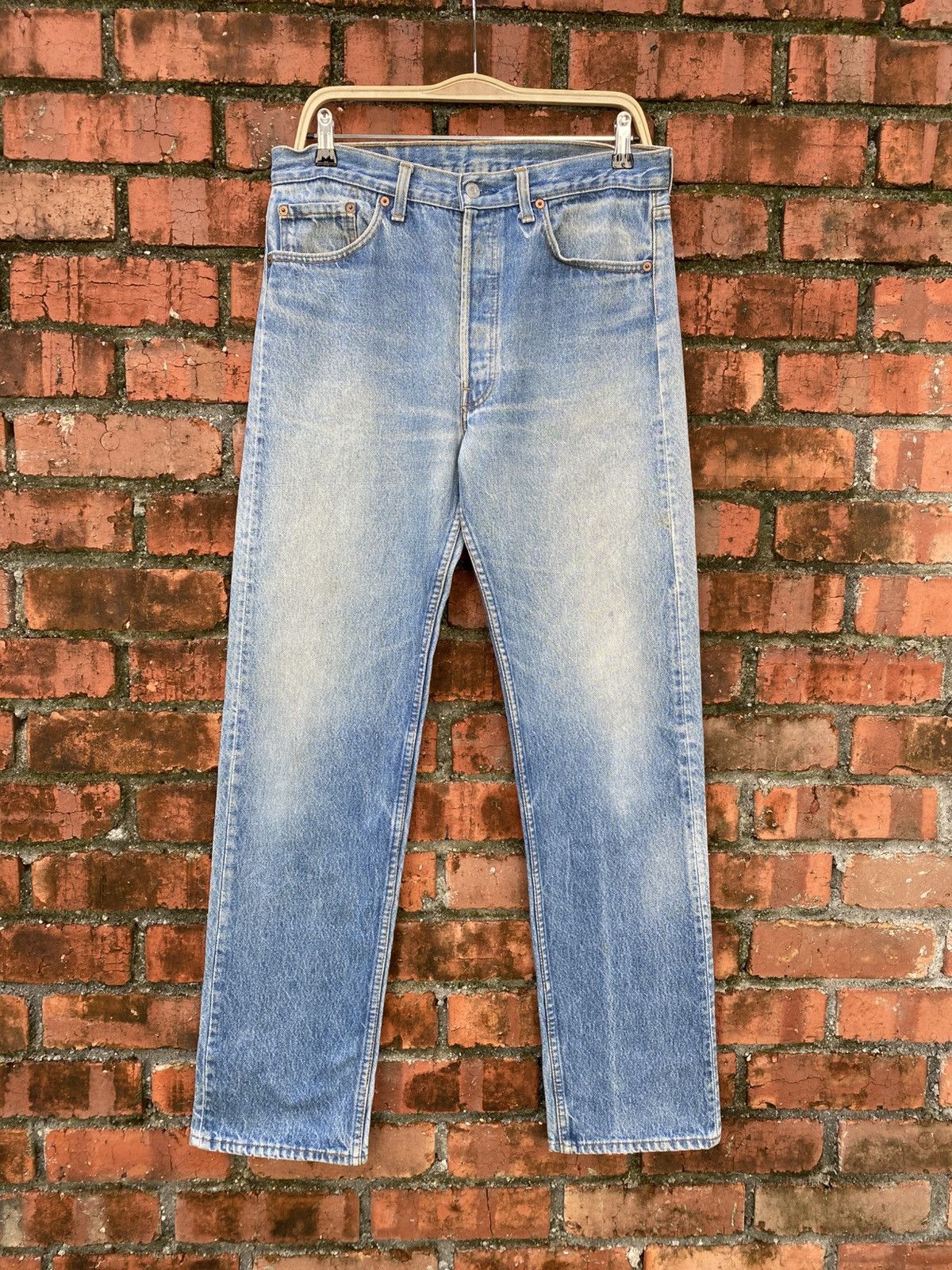 Levi's Vintage Clothing W33x33 Vintage levi's 501 made in Usa 80s Size US 33 - 1 Thumbnail