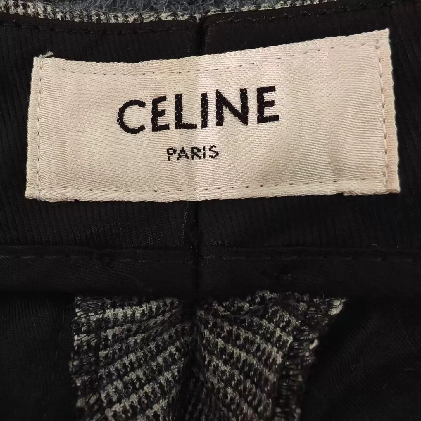 Celine Celine New Check Trousers 36 99 Size 25" / US 0 / IT 36 - 3 Thumbnail