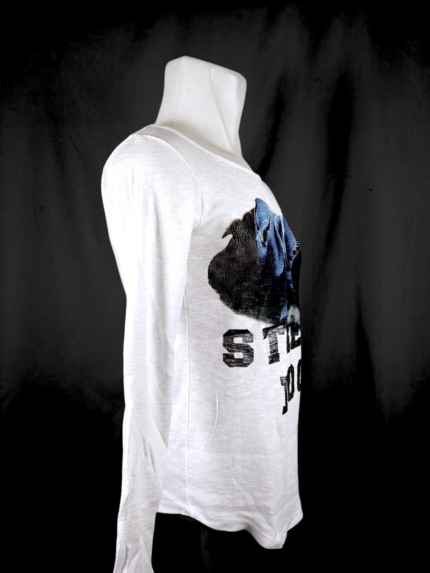 Japanese Brand MORI & STYLE Studed Street Dog Long Sleeve Tshirt Size US M / EU 48-50 / 2 - 3 Thumbnail