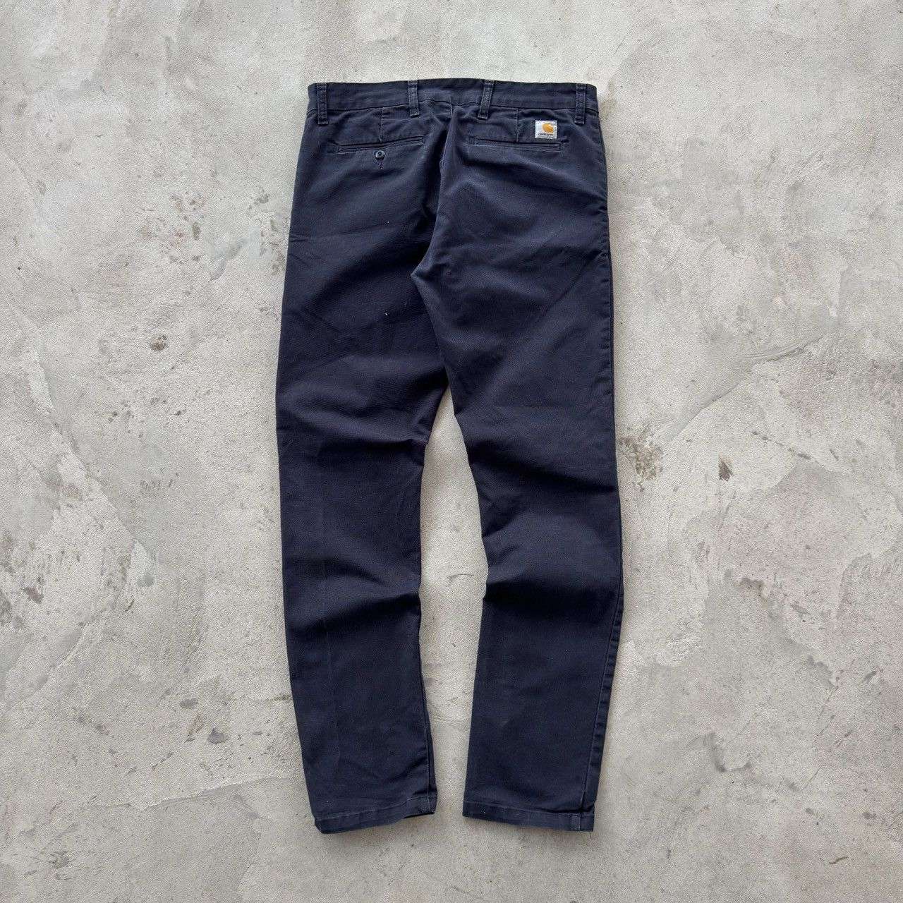 Carhartt Wip Carhartt WIP Sid Pant Navy Blue Chino Trousers 34x34 Size US 32 / EU 48 - 1 Thumbnail