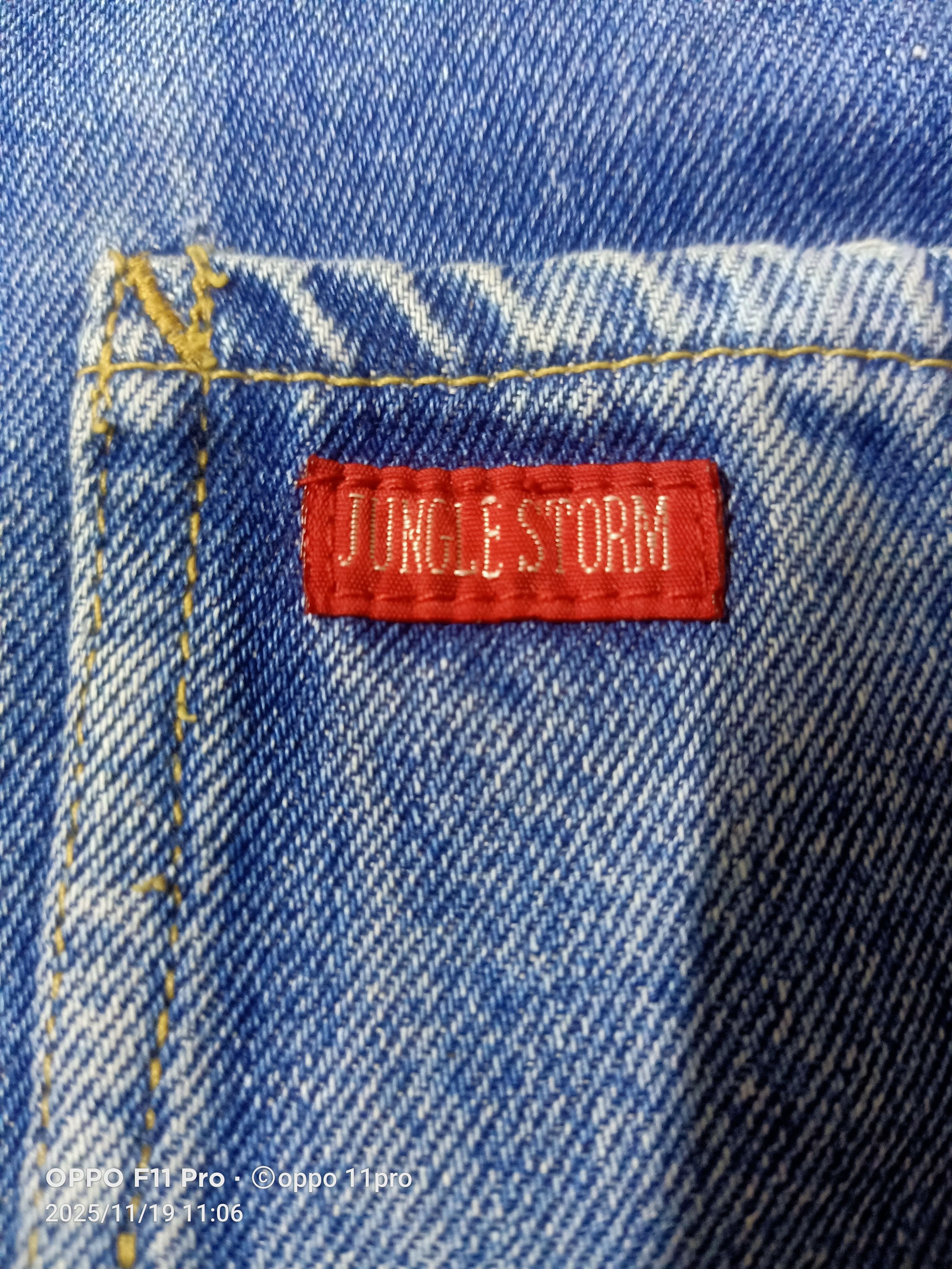 Japanese Brand 🌟Jungle Storm Chore Jacket Jeans Men 🌟 Size US XL / EU 56 / 4 - 4 Thumbnail