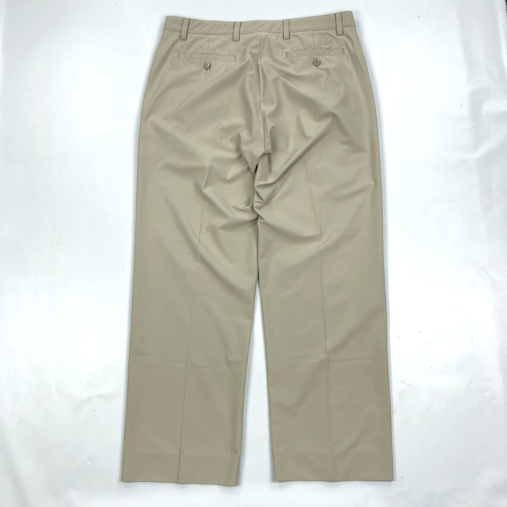 Footjoy FootJoy Men's Khaki Flat Front Performance Golf Pants 35x30 Stretch Classic Shirt Pants Shoe? Size US 35 - 3 Thumbnail