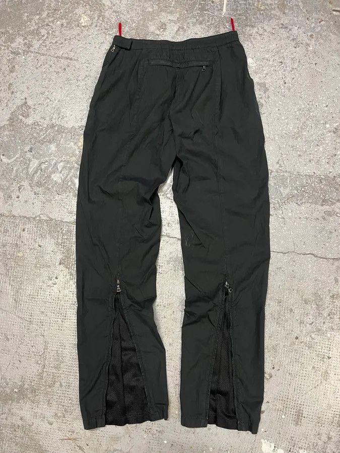 Prada × Vintage 2000s Prada Black Tactical Linea Rossa Sport Pants Size 27" / US 4 / IT 40 - 7 Thumbnail