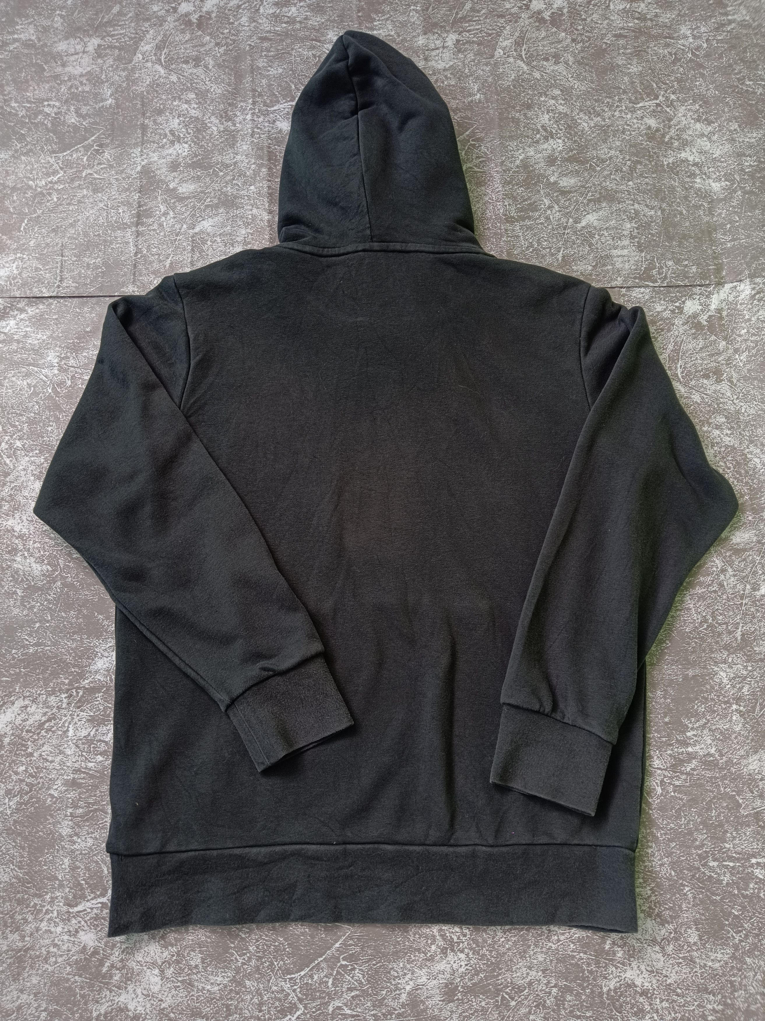 Adidas × Japanese Brand × Vintage Adidas Black Hoodie Size US L / EU 52-54 / 3 - 2 Thumbnail