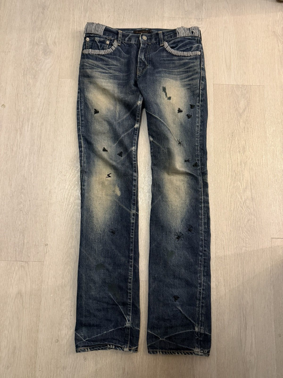 Undercover Undercover AW06 “Bug” Denim Size US 31 - 1 Thumbnail
